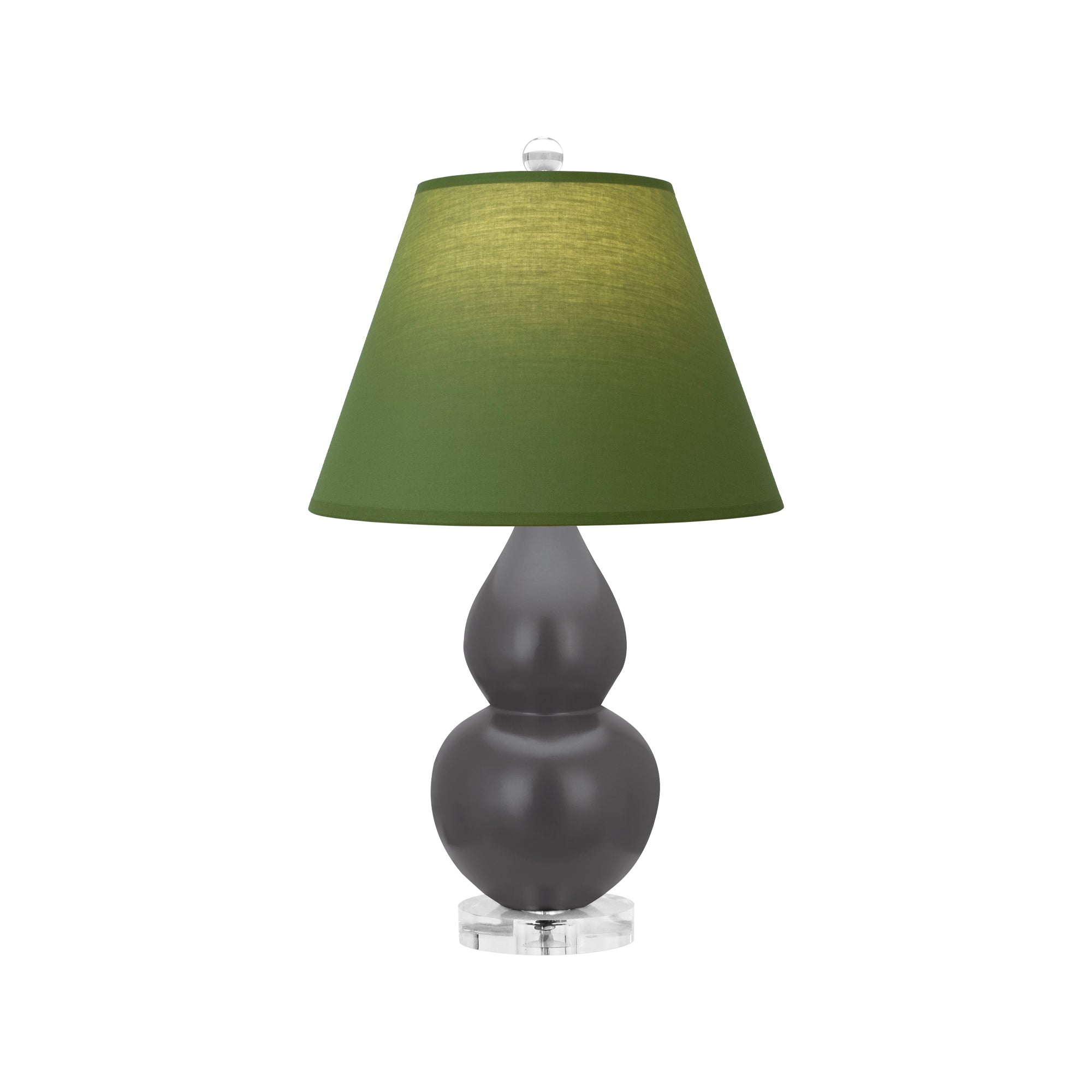 MCR53G | Matte Ash Small Double Gourd Accent Lamp