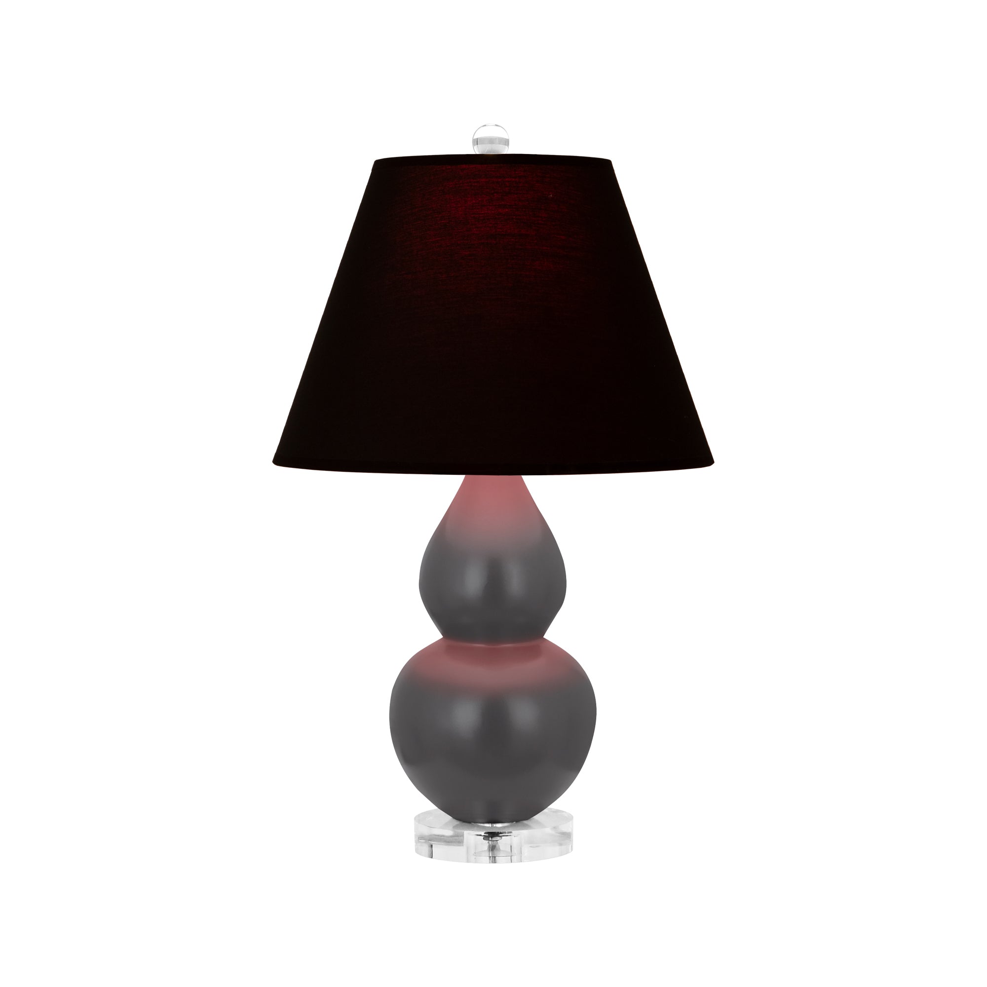 MCR53K | Matte Ash Small Double Gourd Accent Lamp