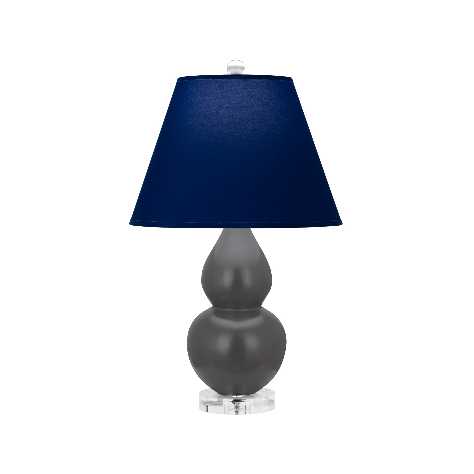MCR53N | Matte Ash Small Double Gourd Accent Lamp