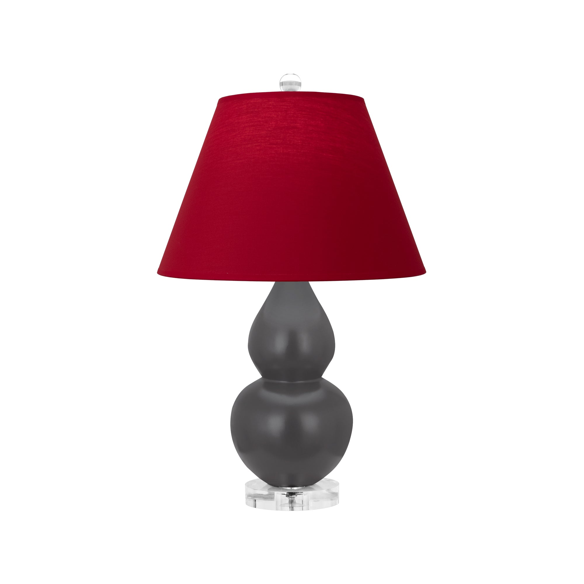 MCR53R | Matte Ash Small Double Gourd Accent Lamp