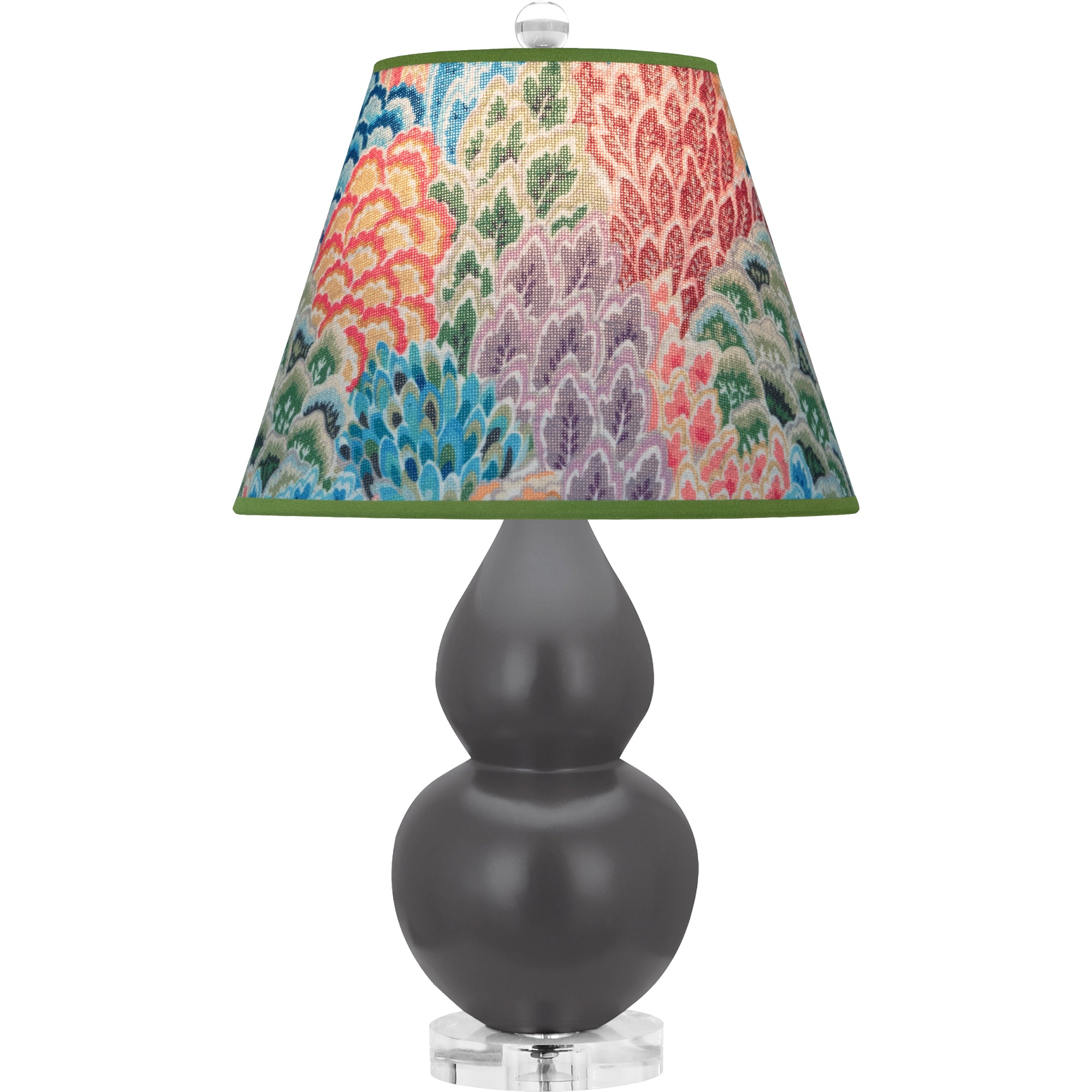 MCR53S | Matte Ash Small Double Gourd Accent Lamp