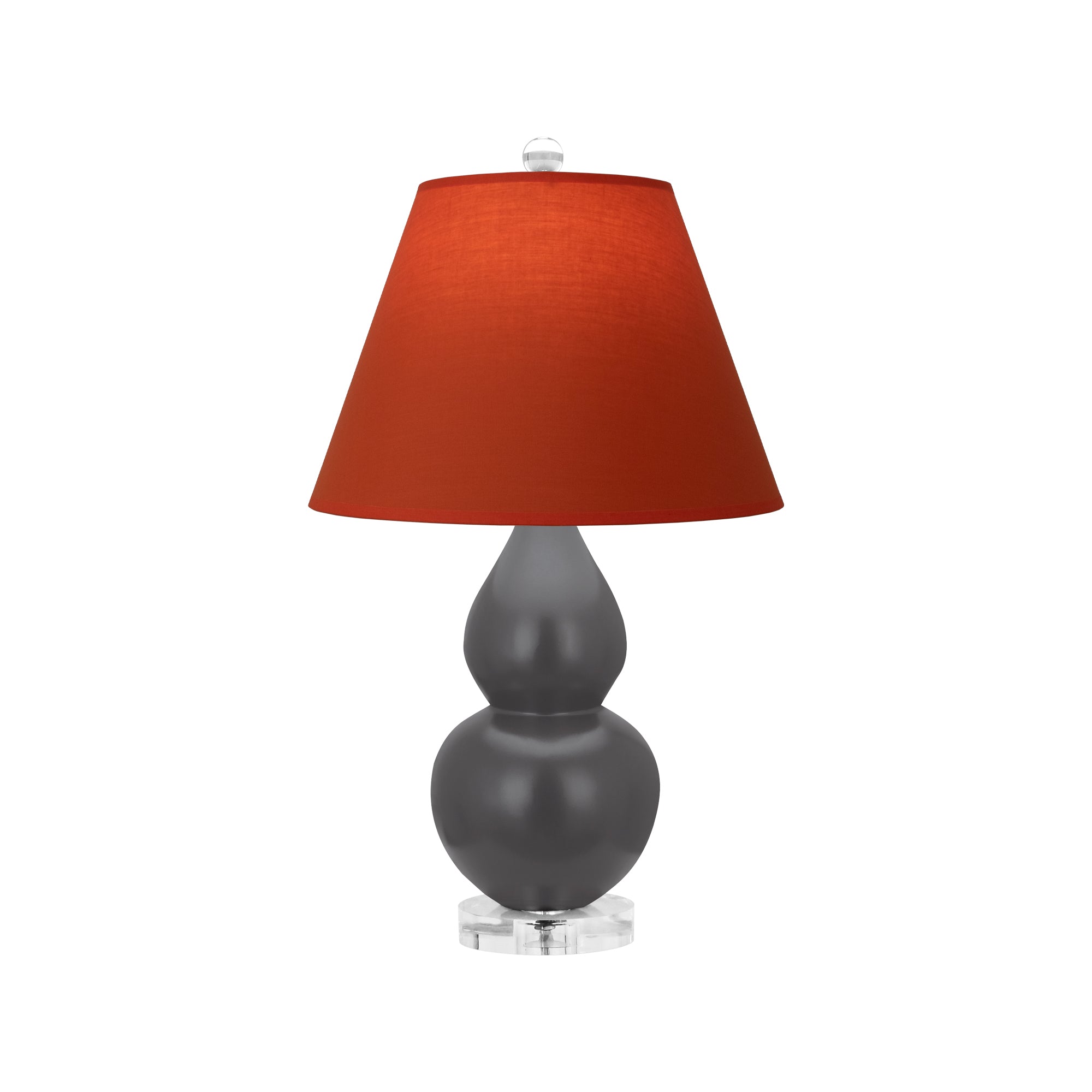 MCR53T | Matte Ash Small Double Gourd Accent Lamp