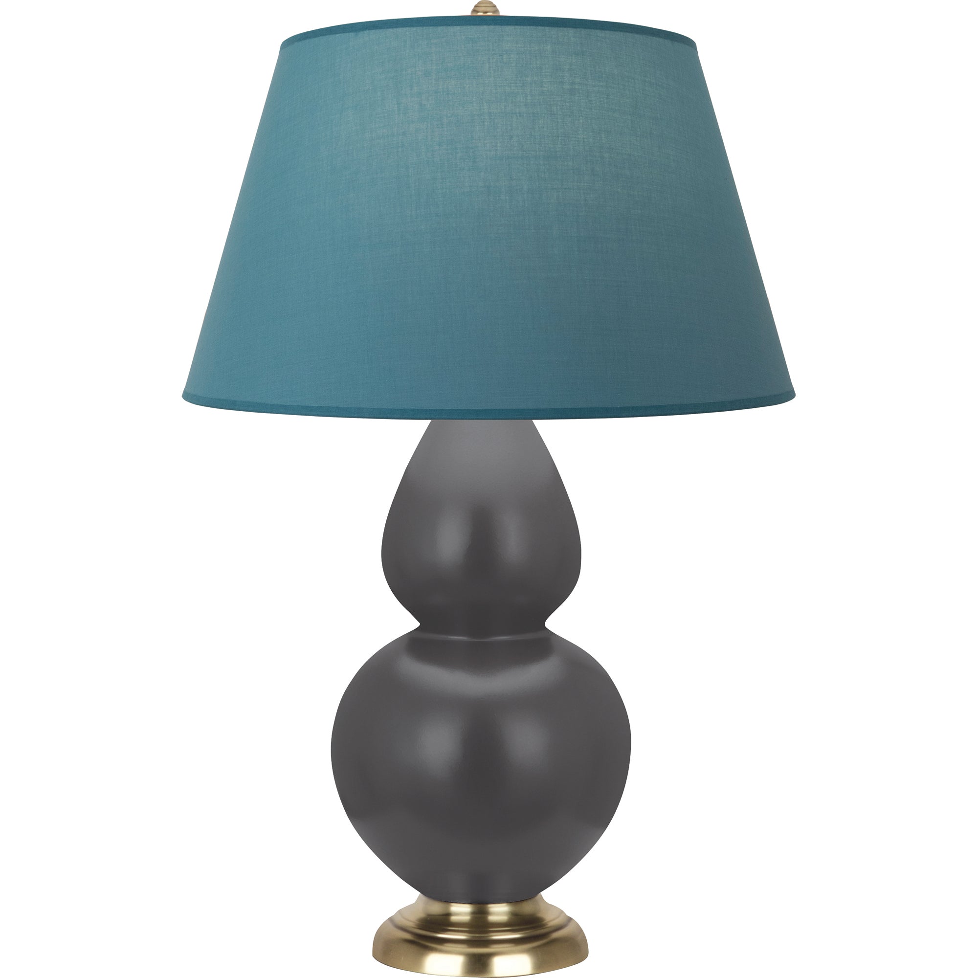 MCR55B | Matte Ash Double Gourd Table Lamp
