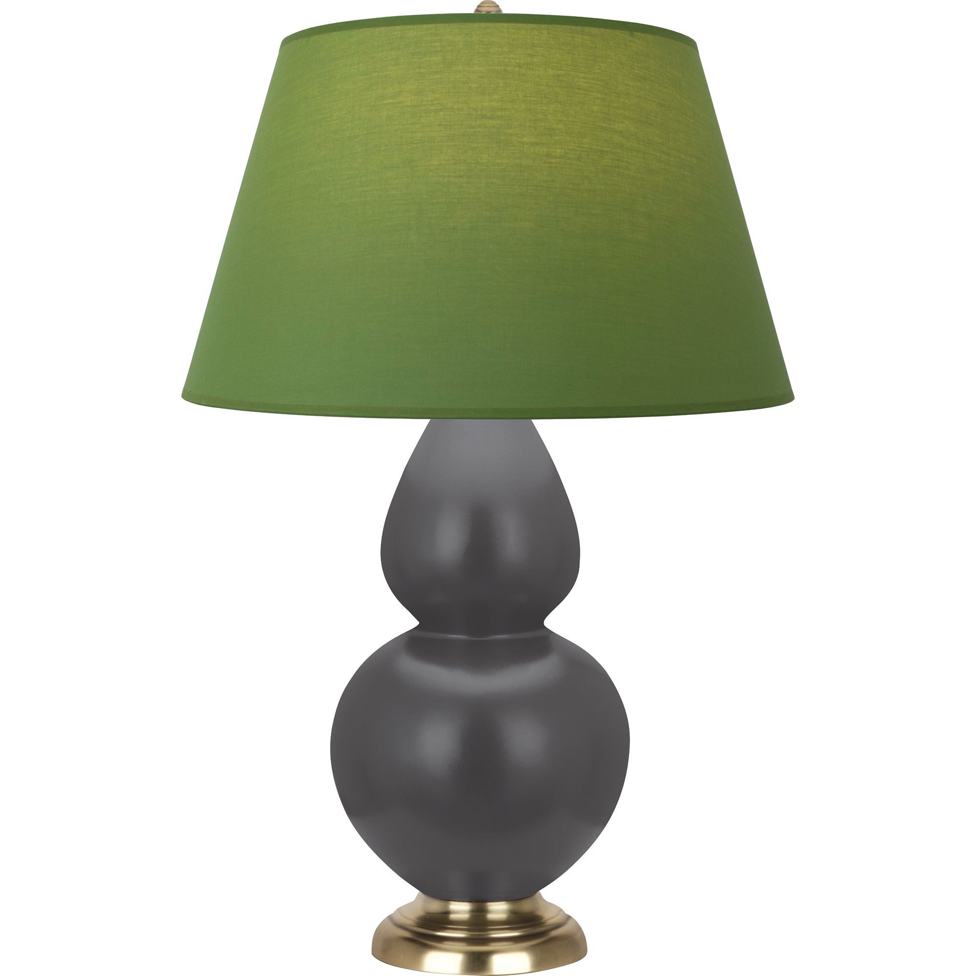MCR55G | Matte Ash Double Gourd Table Lamp