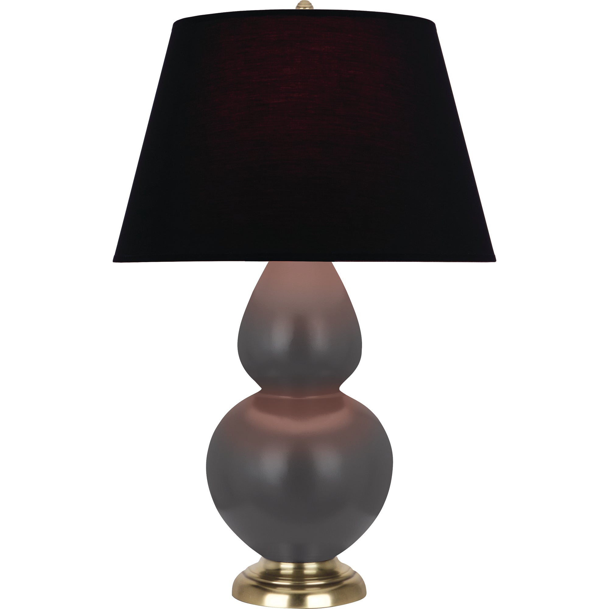 MCR55K | Matte Ash Double Gourd Table Lamp