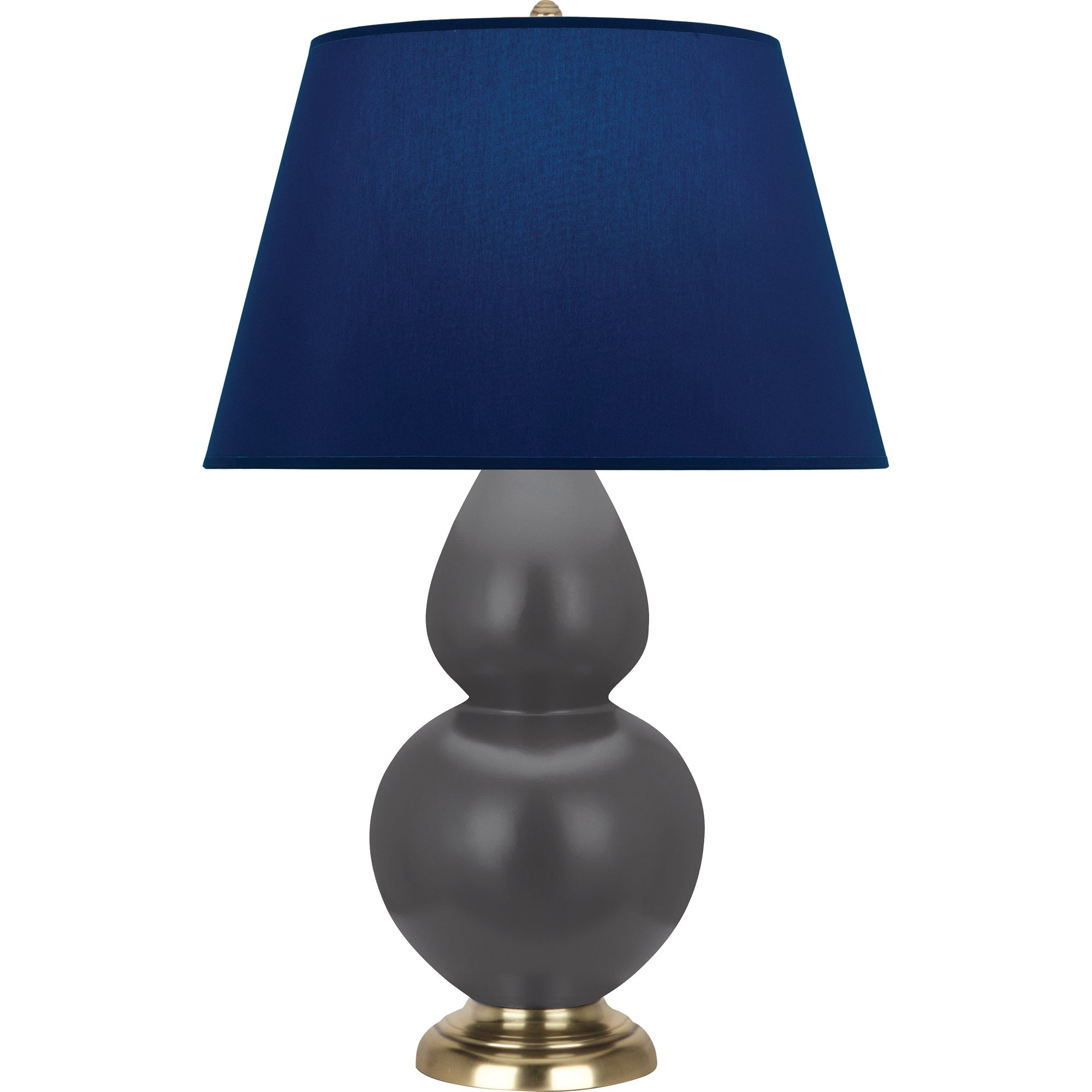 MCR55N | Matte Ash Double Gourd Table Lamp