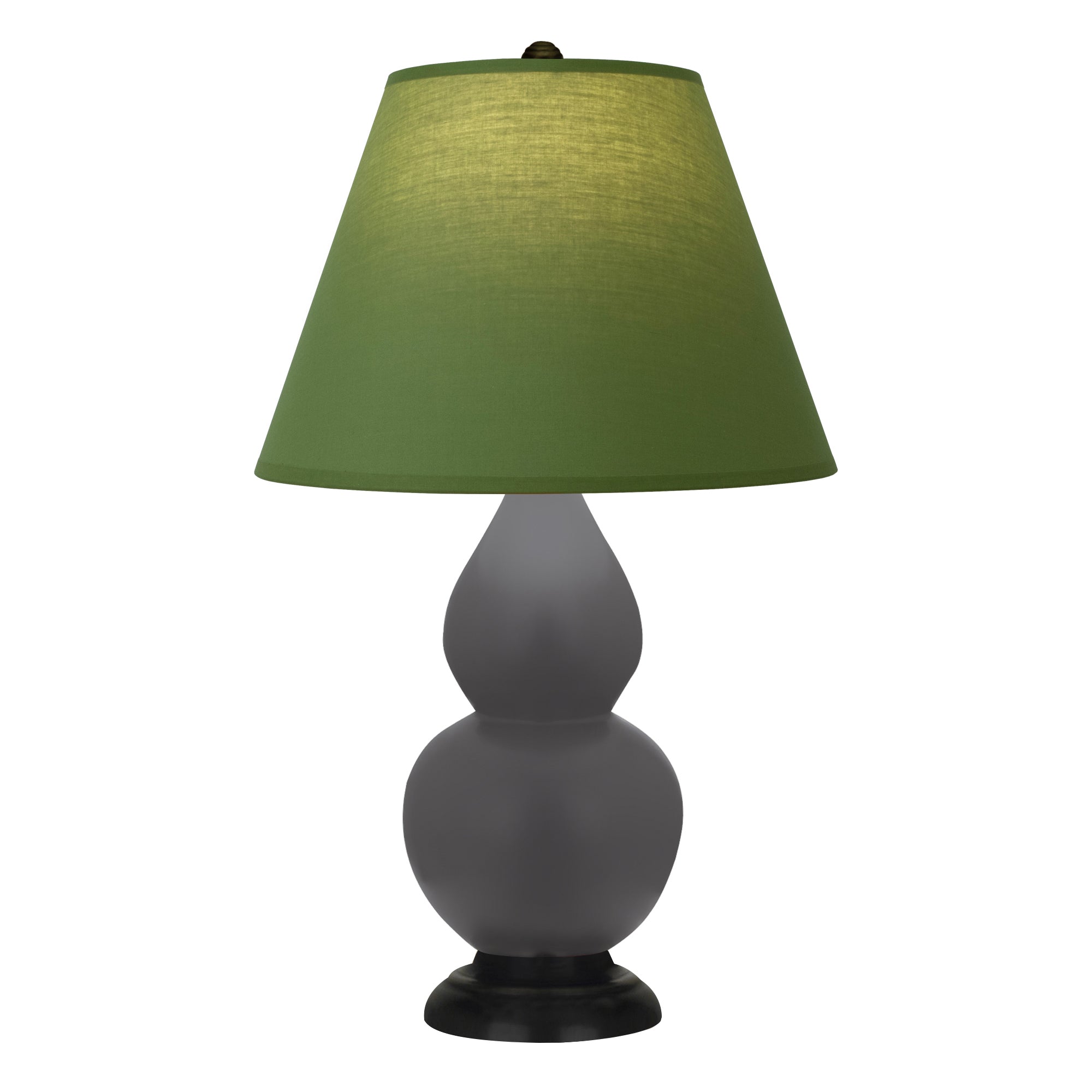 MCR57G | Matte Ash Double Gourd Table Lamp