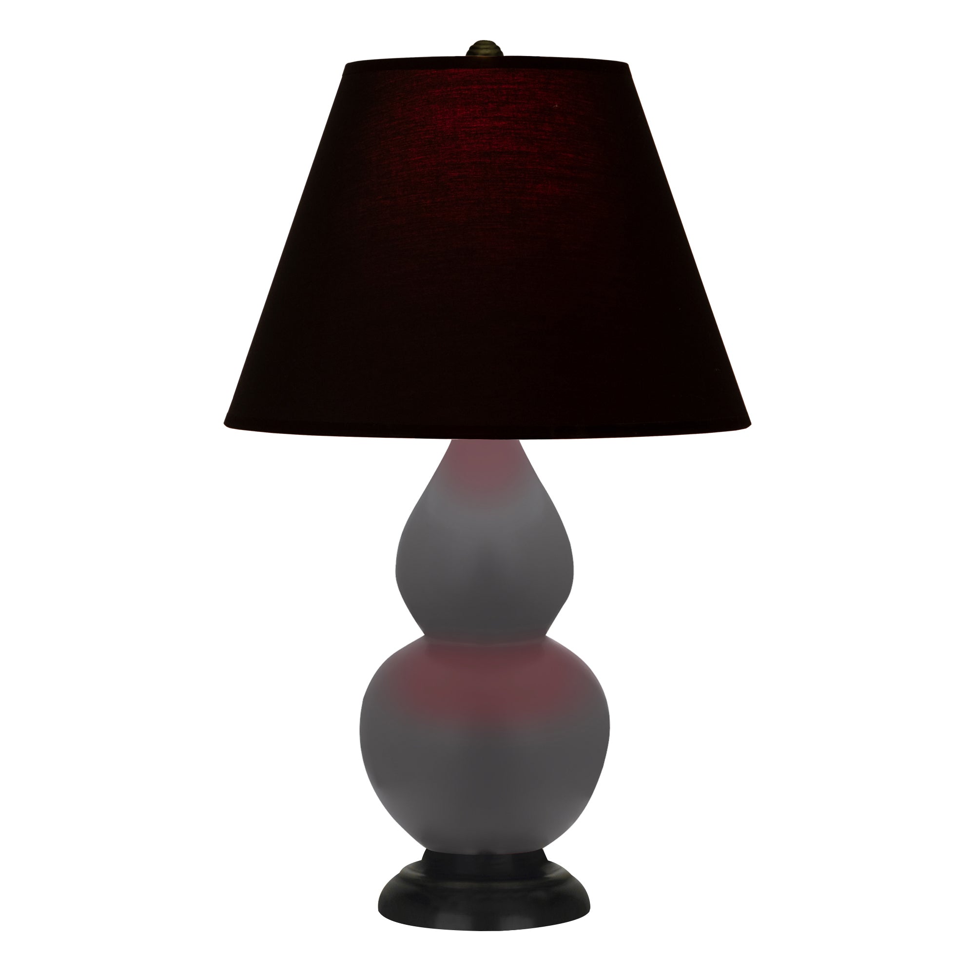 MCR57K | Matte Ash Double Gourd Table Lamp