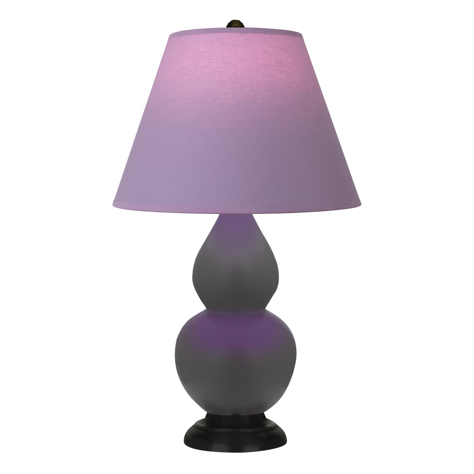 MCR57L | Matte Ash Double Gourd Table Lamp