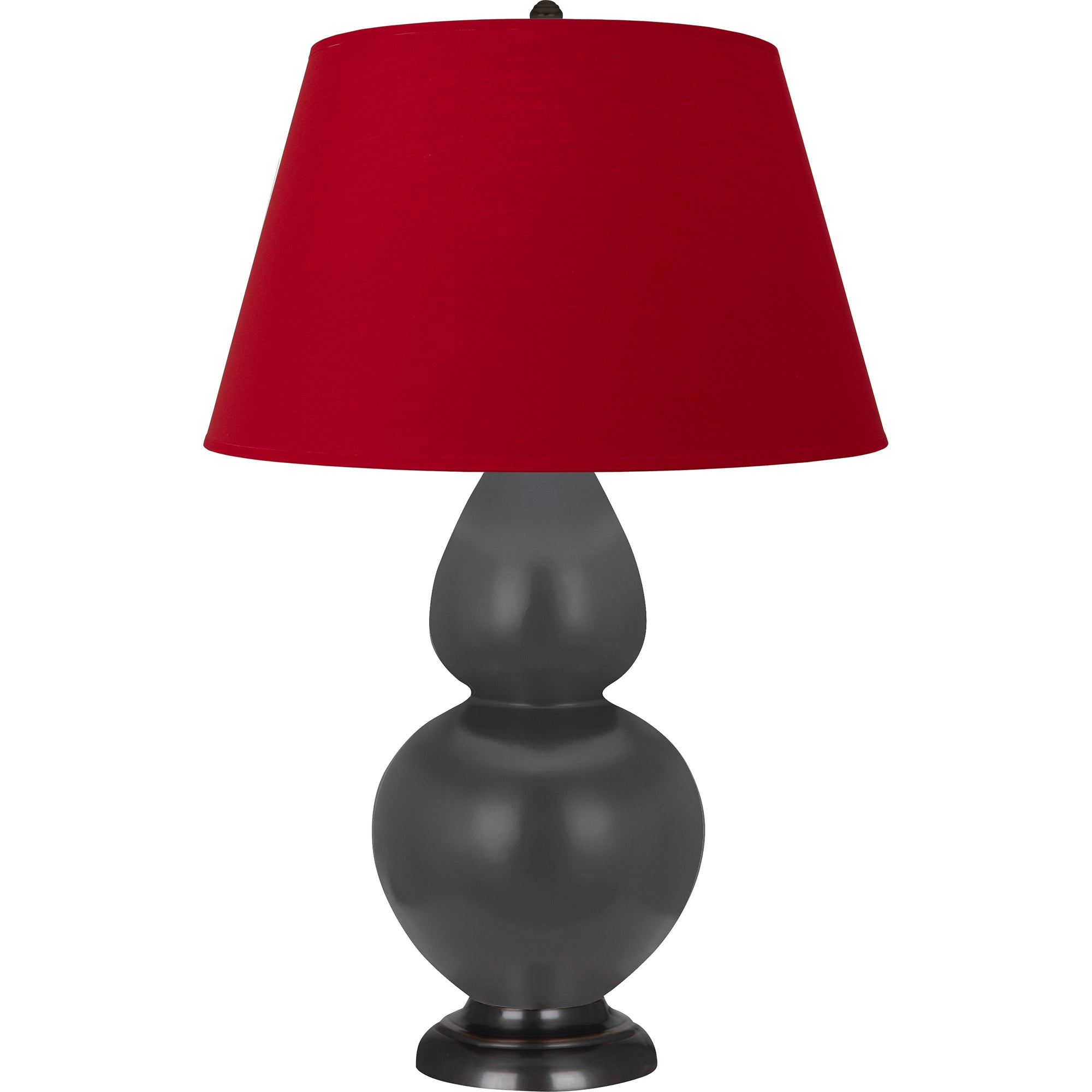 MCR57R | Matte Ash Double Gourd Table Lamp