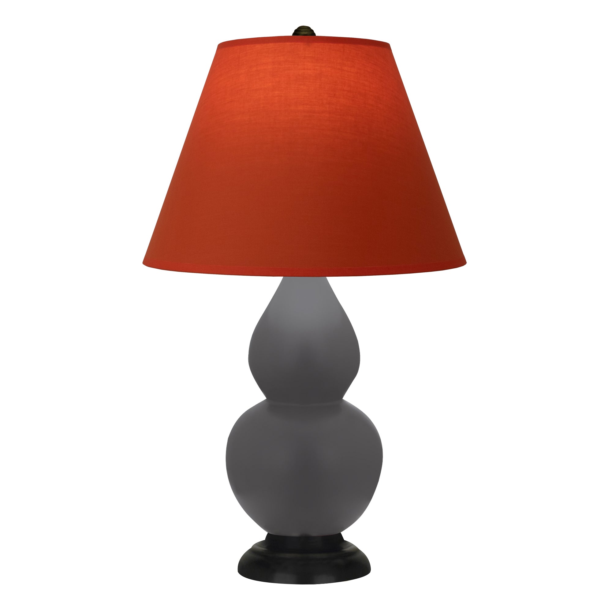 MCR57T | Matte Ash Double Gourd Table Lamp