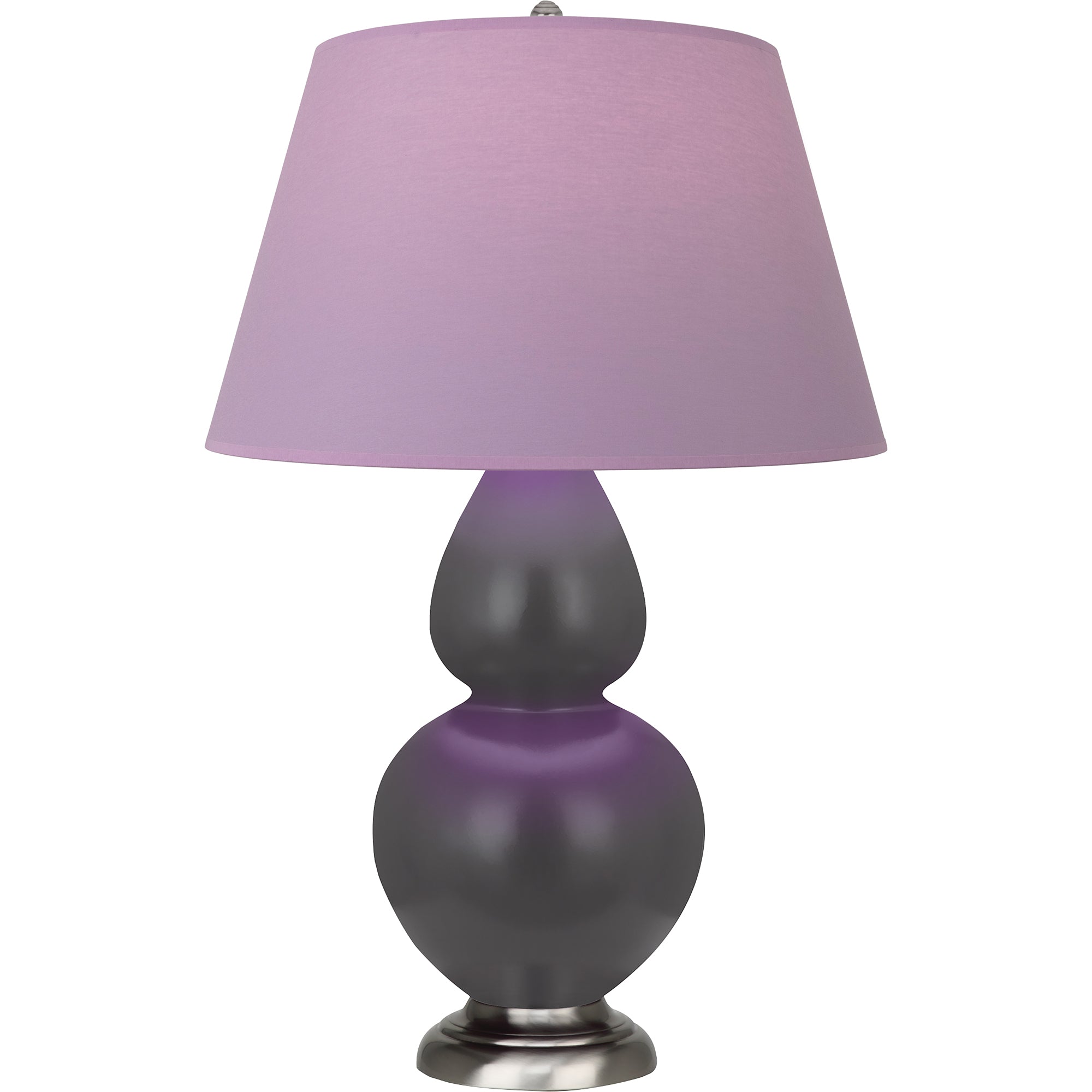 MCR59L | Matte Ash Double Gourd Table Lamp