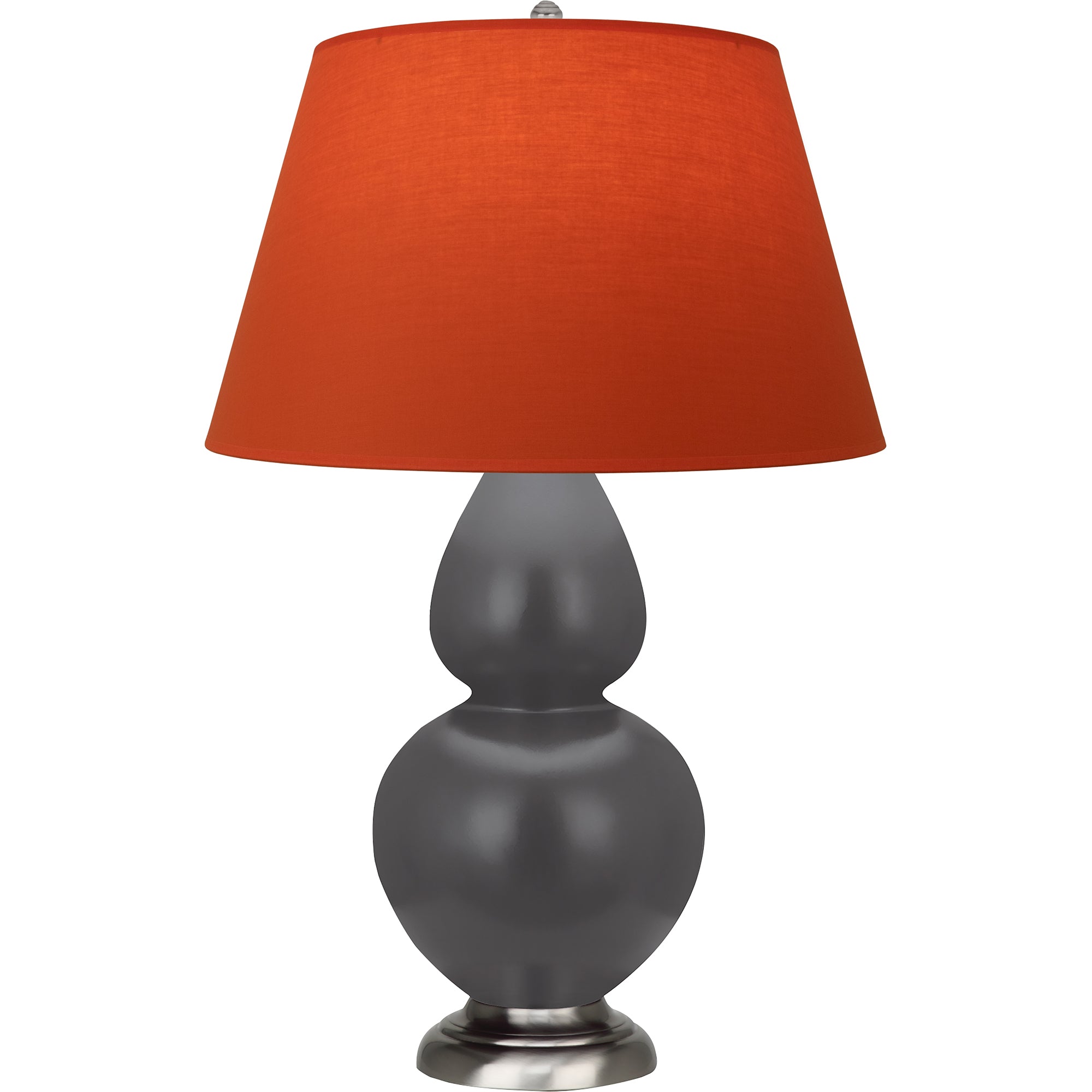 MCR59T | Matte Ash Double Gourd Table Lamp