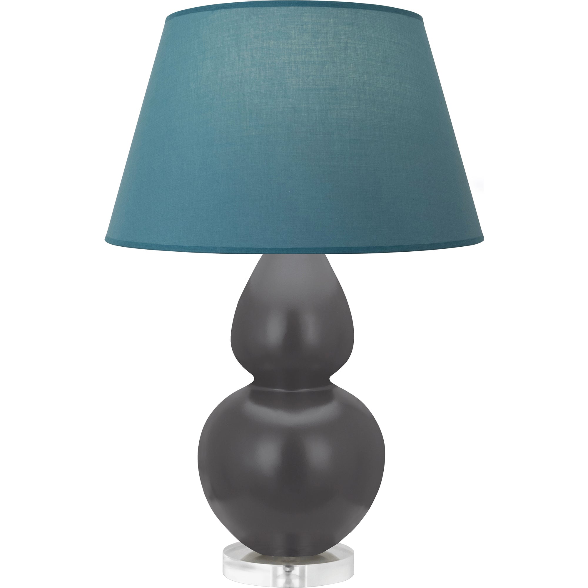 MCR62B | Matte Ash Double Gourd Table Lamp