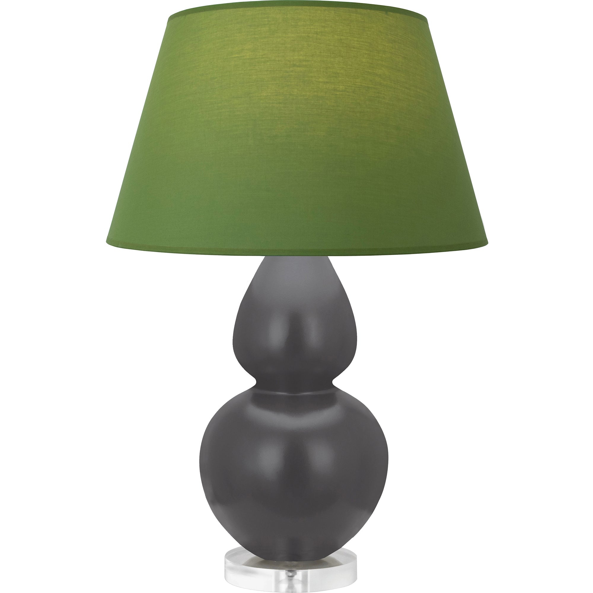 MCR62G | Matte Ash Double Gourd Table Lamp