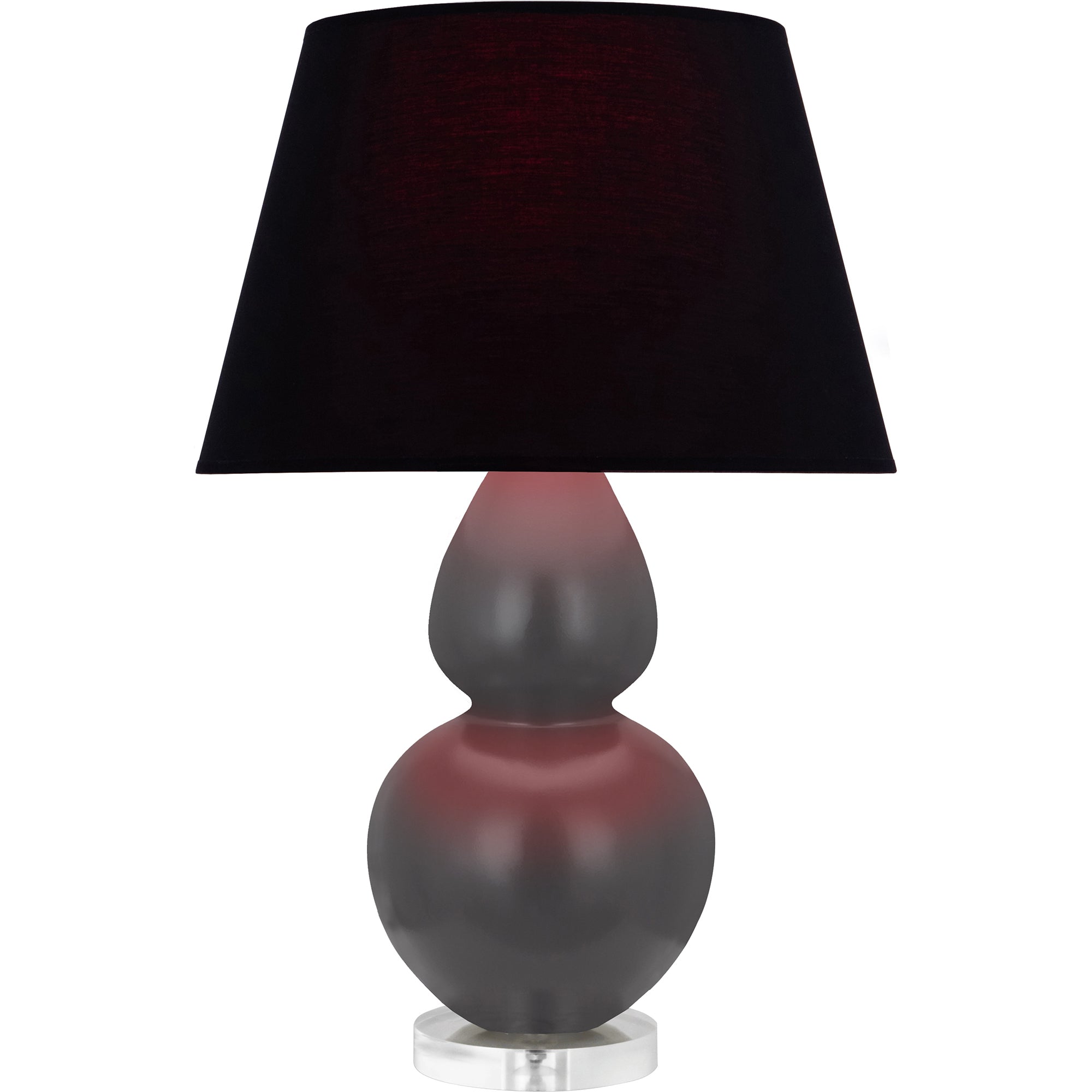 MCR62K | Matte Ash Double Gourd Table Lamp