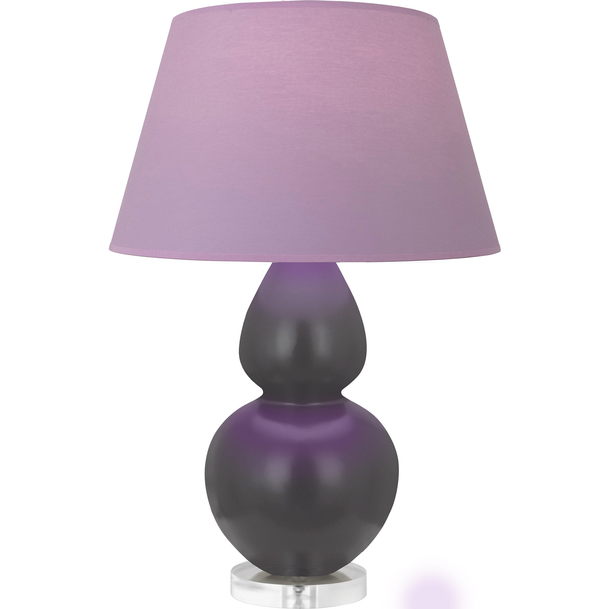MCR62L | Matte Ash Double Gourd Table Lamp