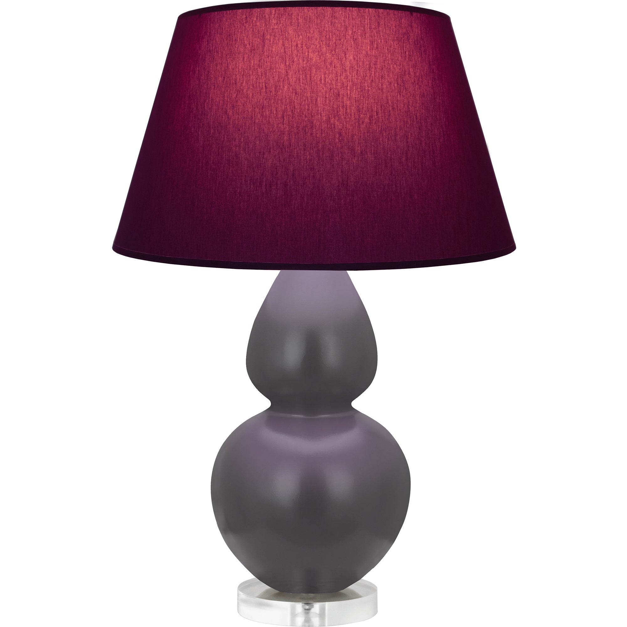MCR62P | Matte Ash Double Gourd Table Lamp