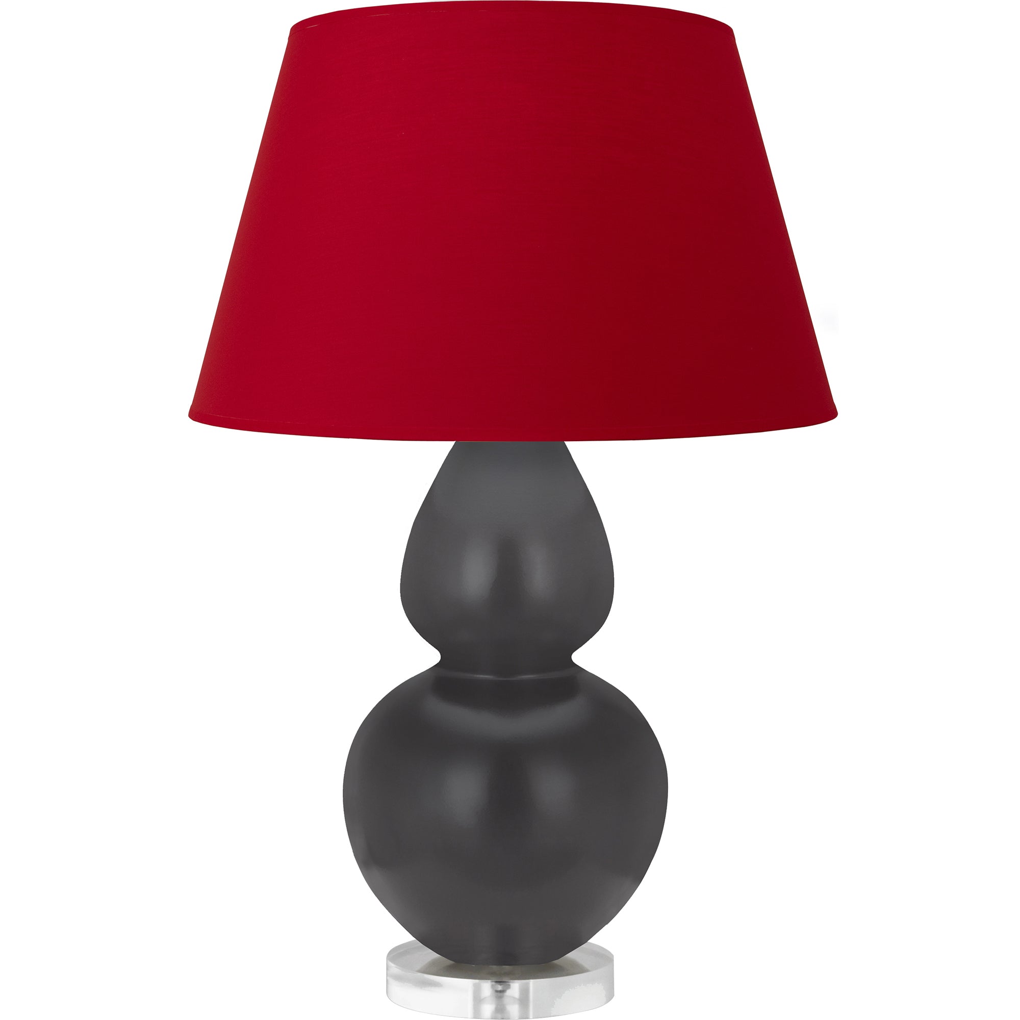 MCR62R | Matte Ash Double Gourd Table Lamp