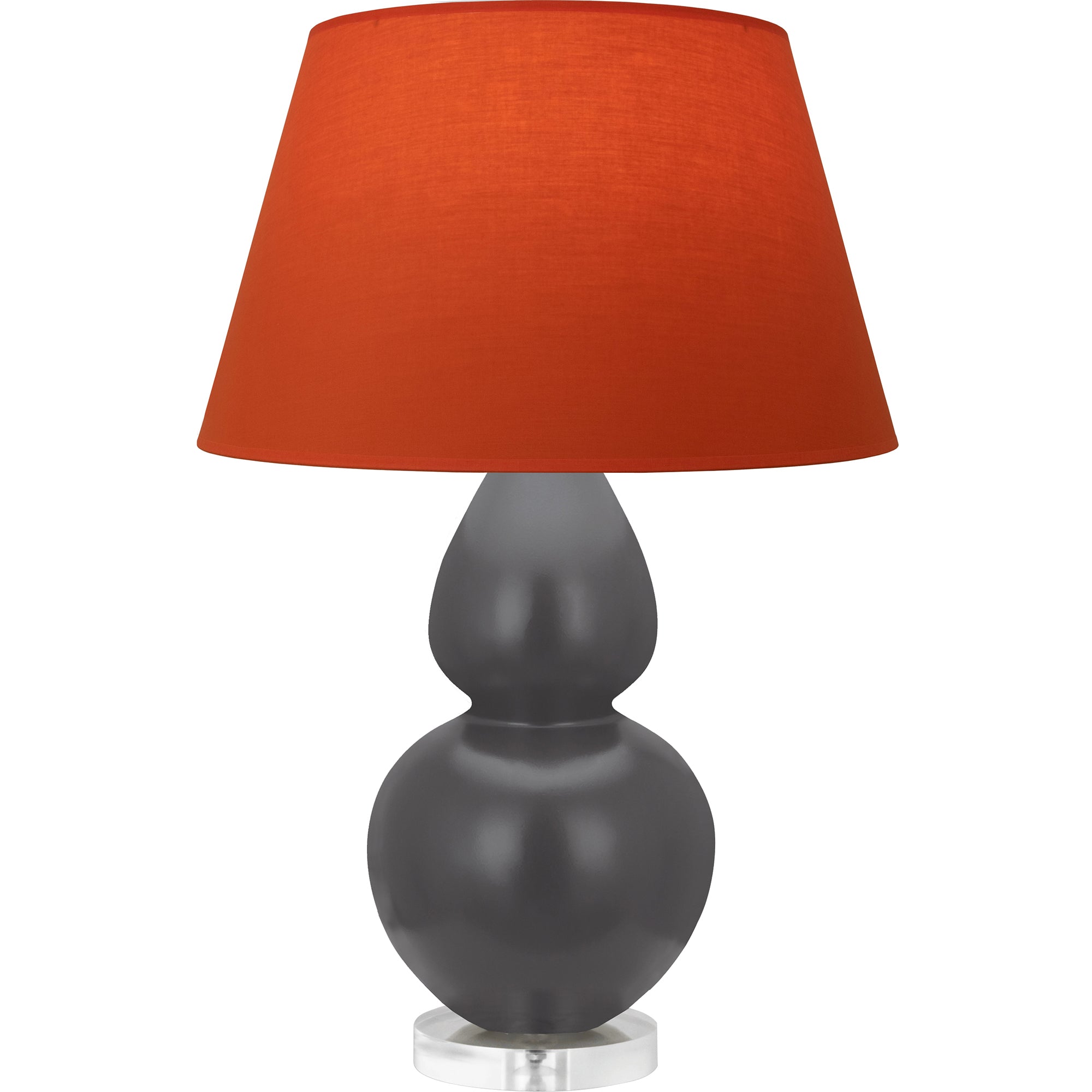 MCR62T | Matte Ash Double Gourd Table Lamp