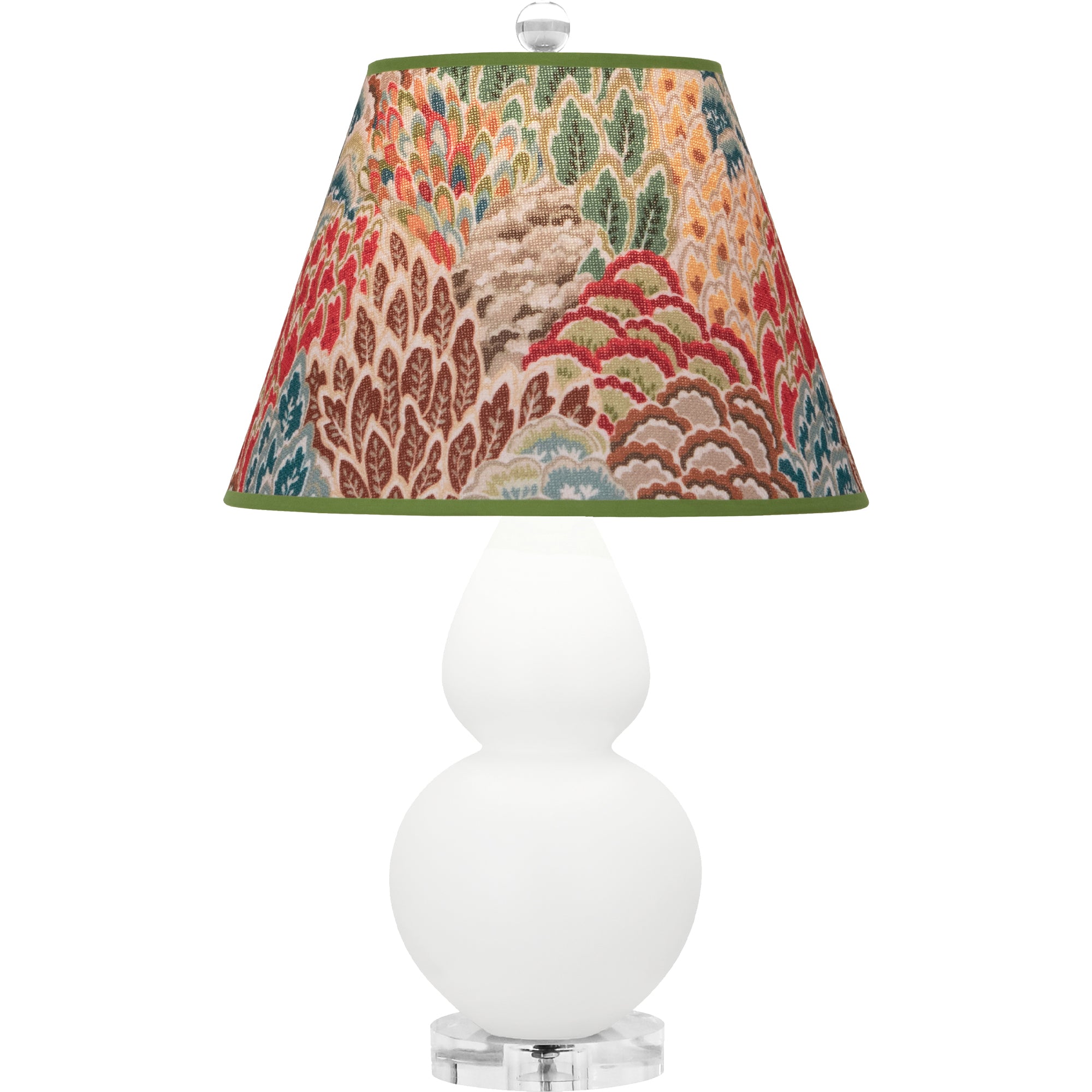 MDY13F | Matte Daisy Small Double Gourd Accent Lamp