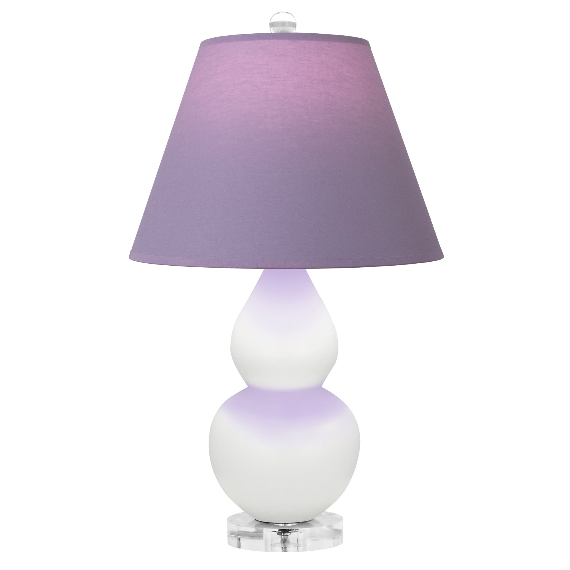 MDY13L | Matte Daisy Small Double Gourd Accent Lamp