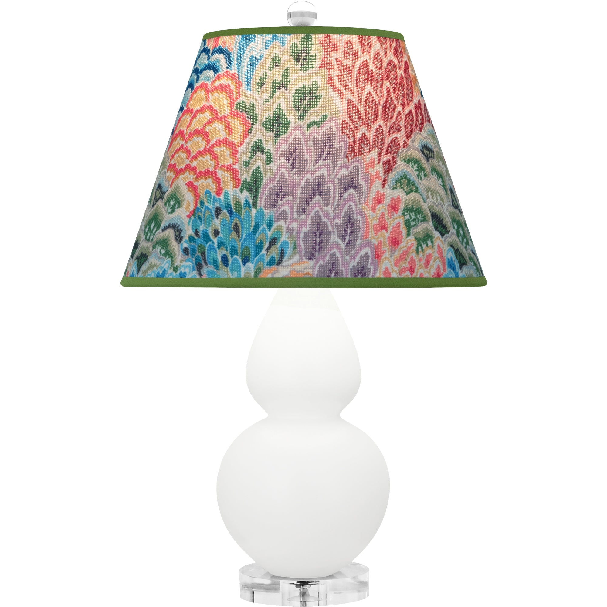 MDY13S | Matte Daisy Small Double Gourd Accent Lamp