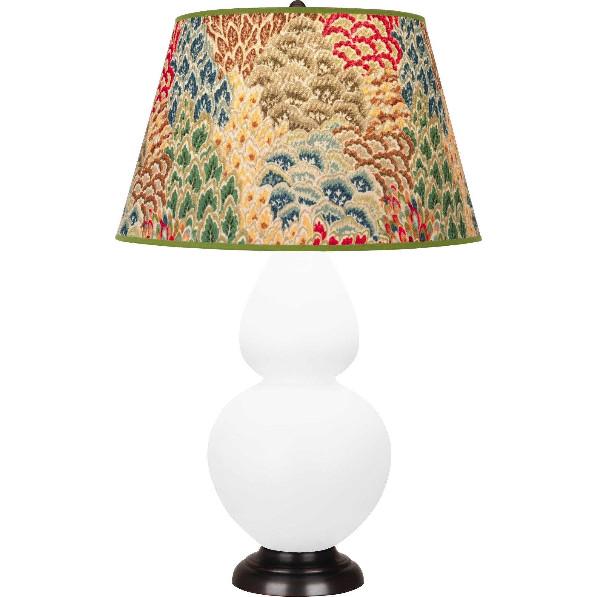MDY21F | Matte Daisy Double Gourd Table Lamp