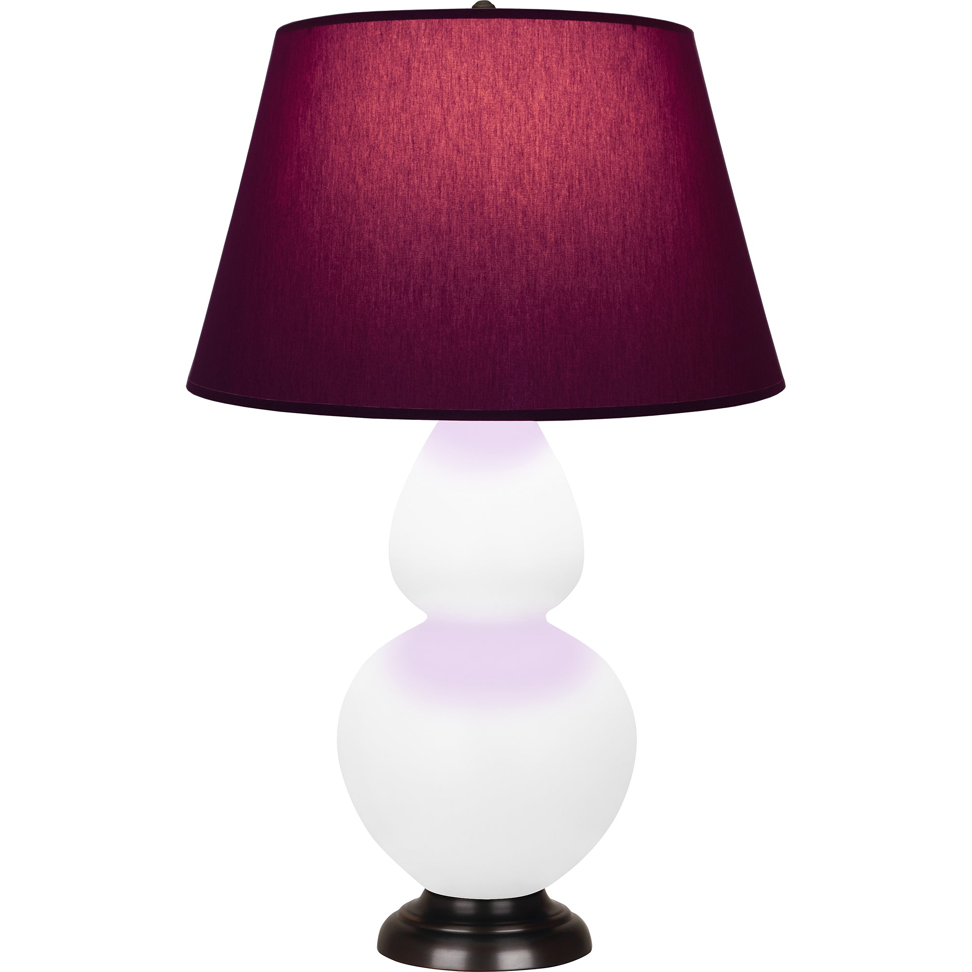 MDY21P | Matte Daisy Double Gourd Table Lamp