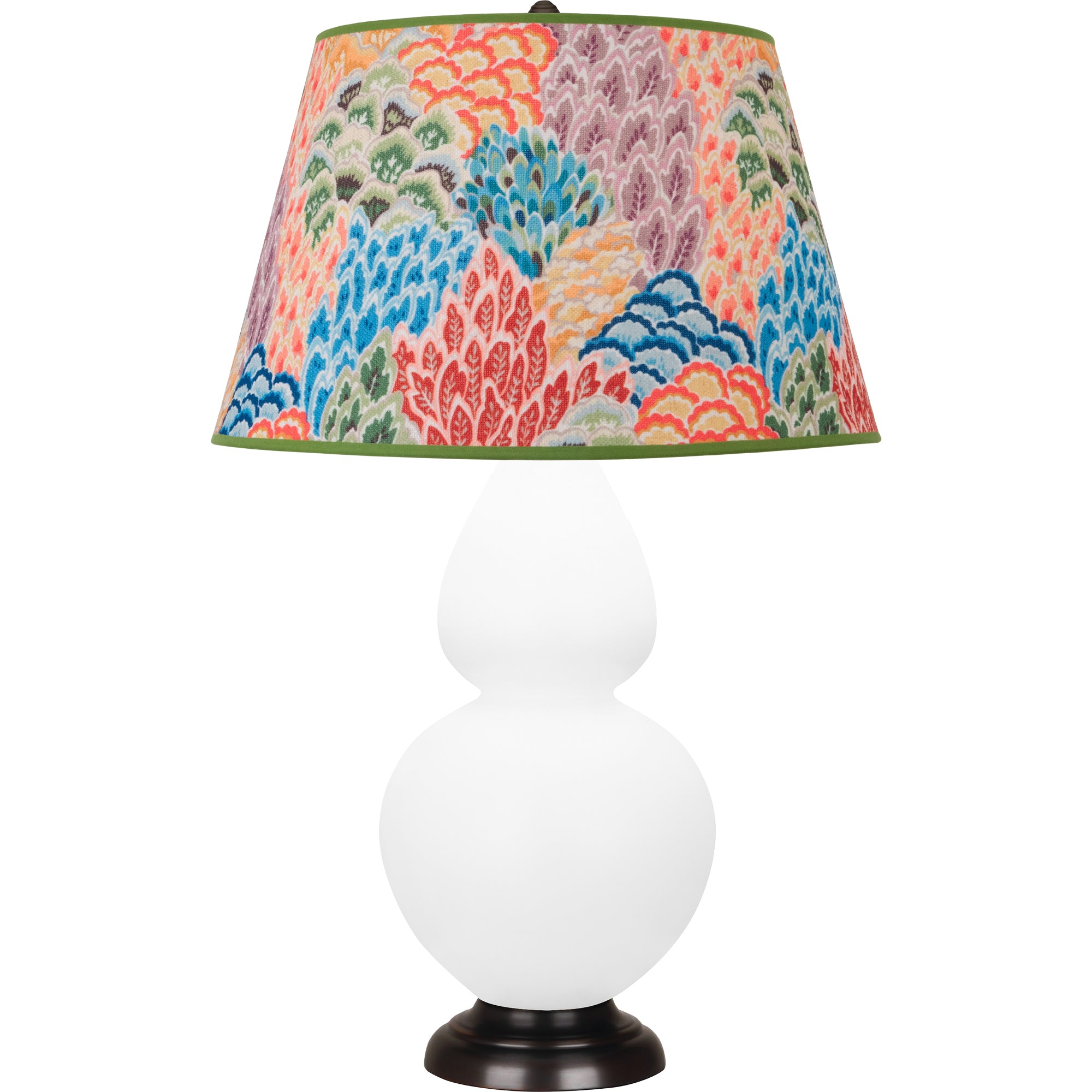 MDY21S | Matte Daisy Double Gourd Table Lamp