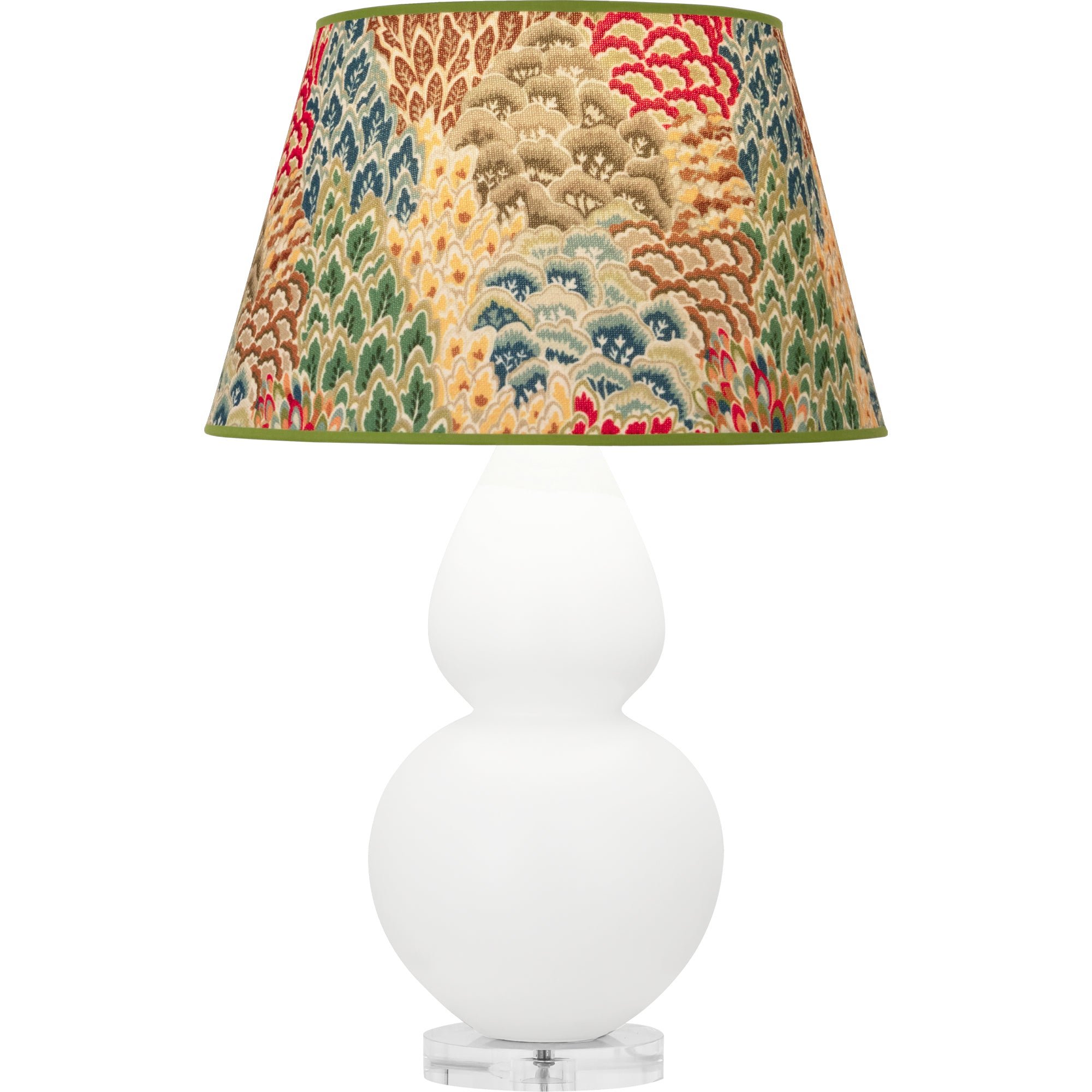 MDY23F | Matte Daisy Double Gourd Table Lamp