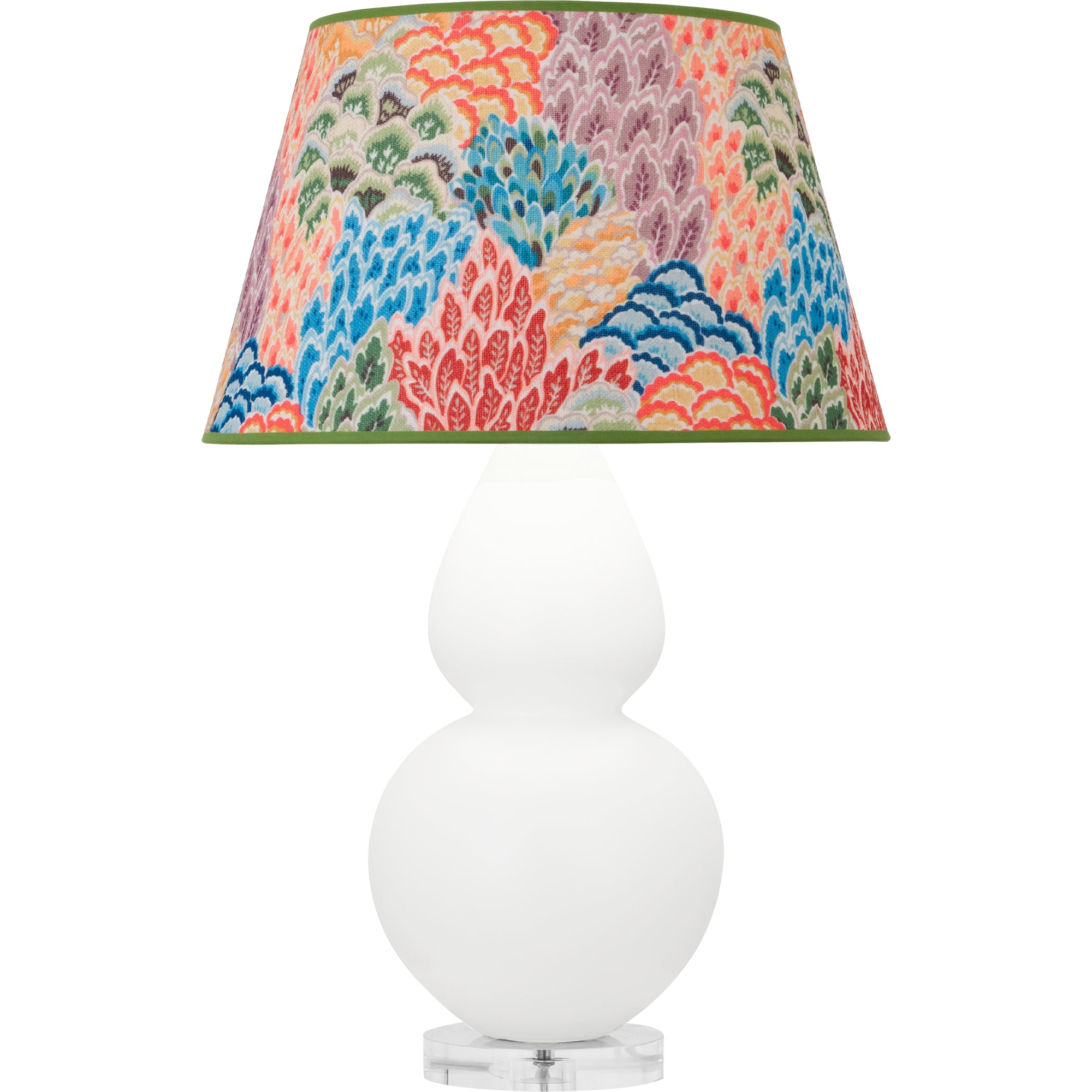 MDY23S | Matte Daisy Double Gourd Table Lamp