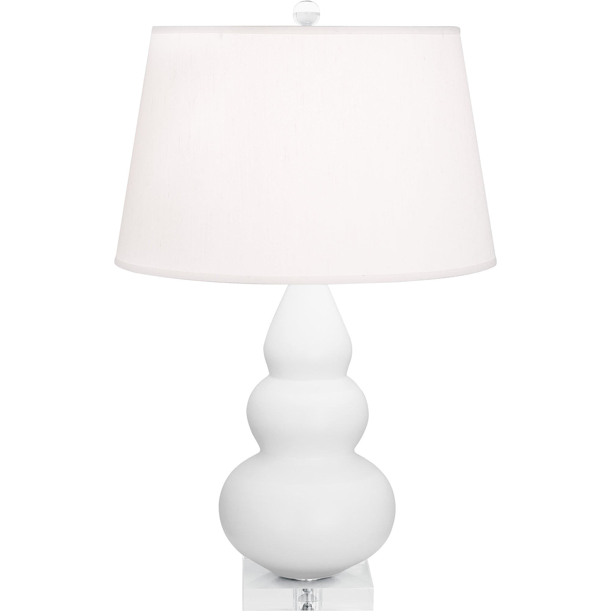 MDY33 | Matte Daisy Small Triple Gourd Accent Lamp