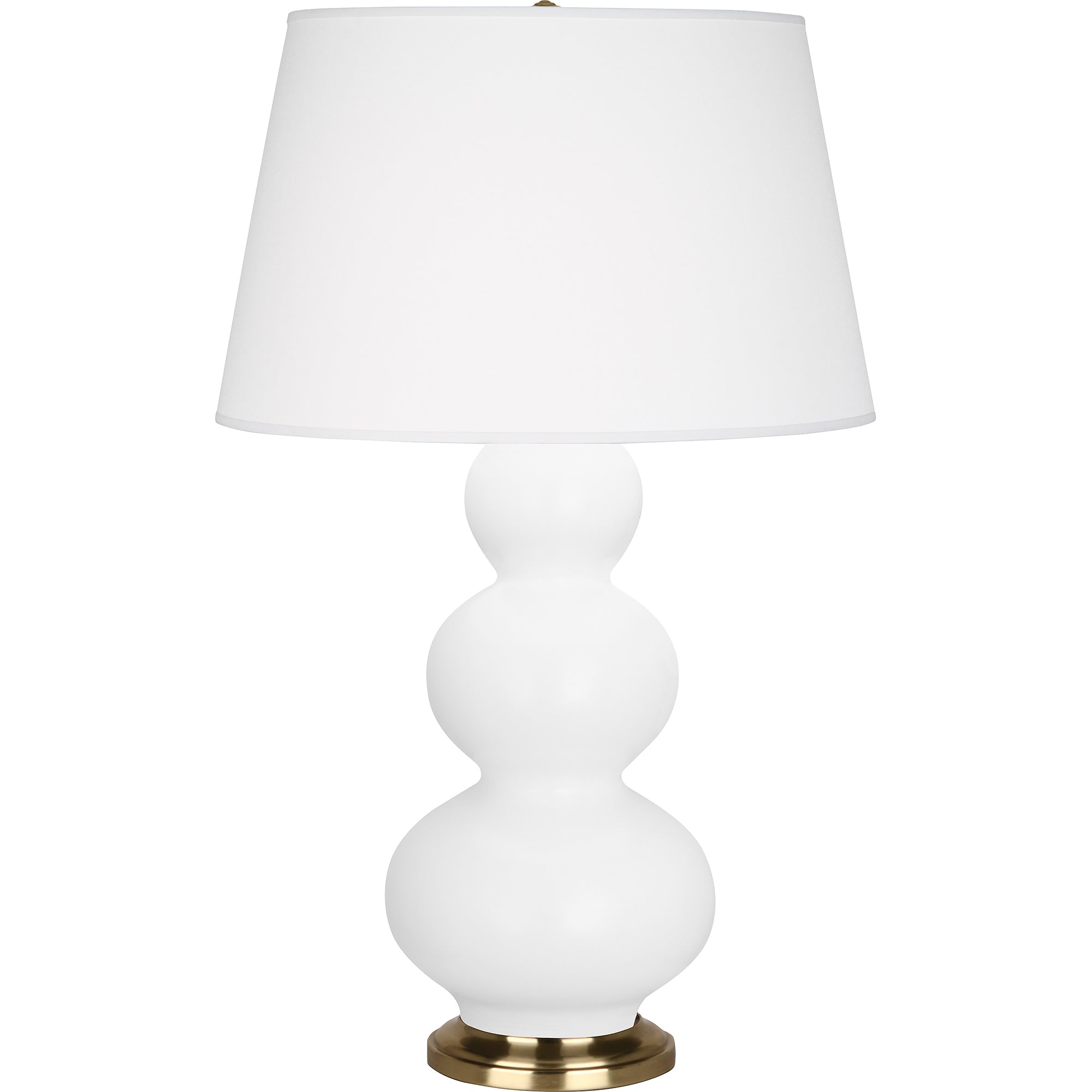 MDY40 | Matte Daisy Triple Gourd Table Lamp