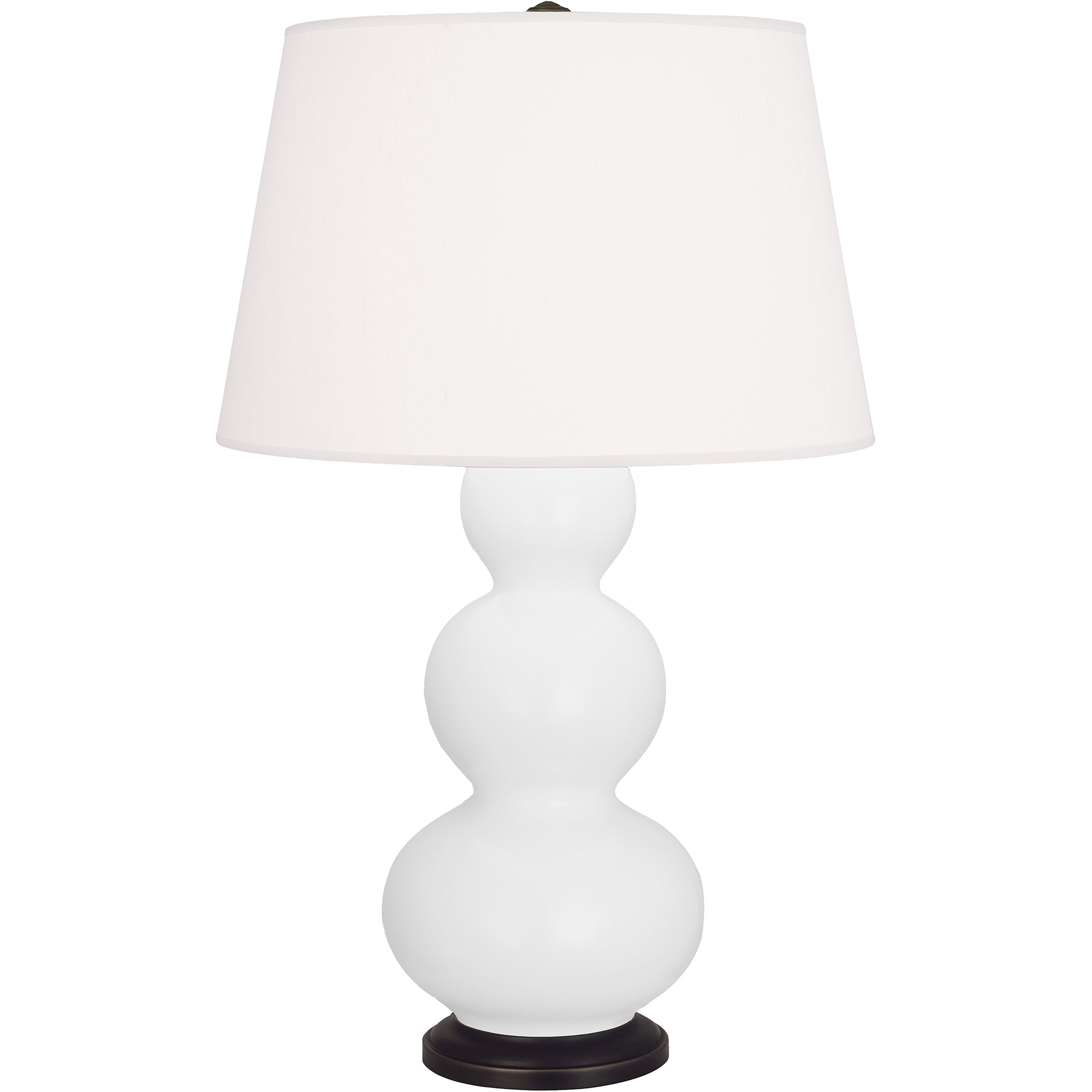 MDY41 | Matte Daisy Triple Gourd Table Lamp