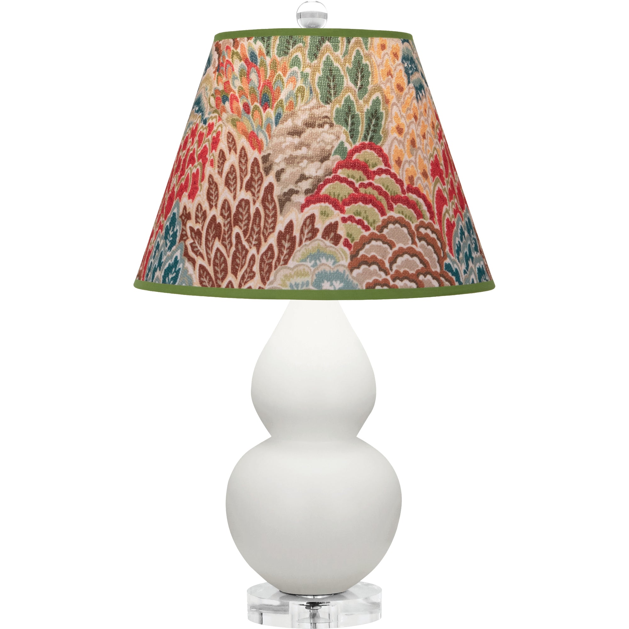 MLY53F | Matte Lily Small Double Gourd Accent Lamp