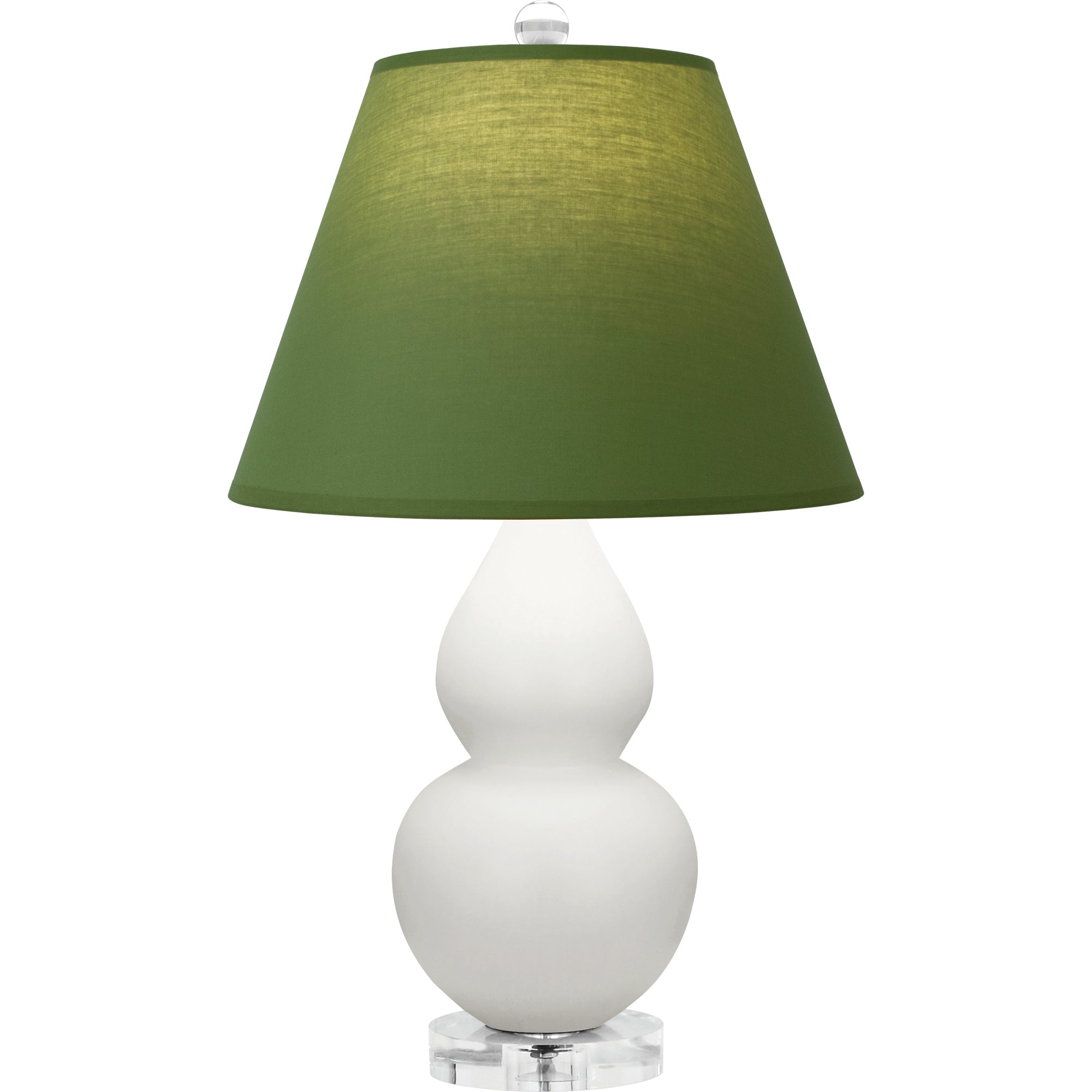 MLY53G | Matte Lily Small Double Gourd Accent Lamp