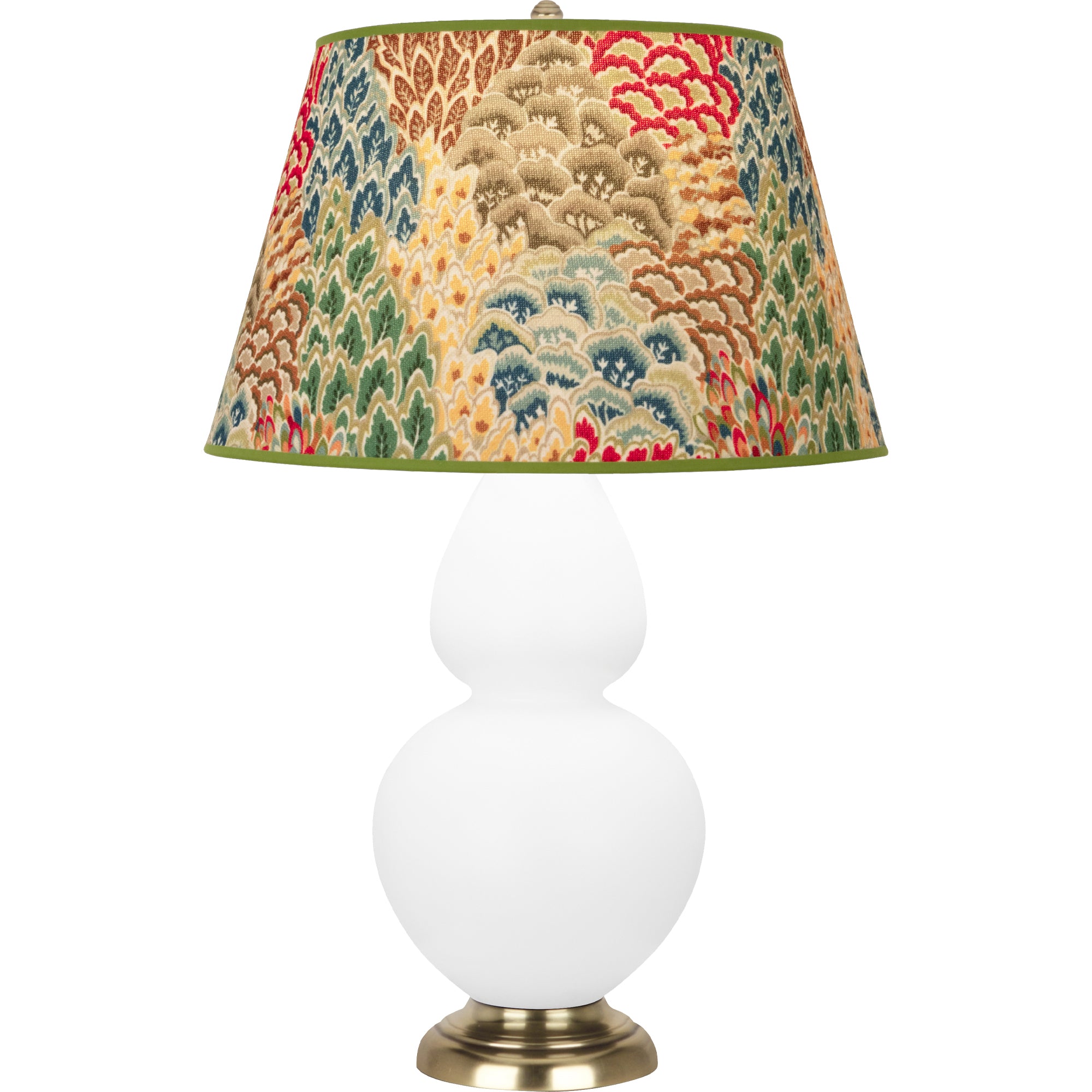 MLY55F | Matte Lily Double Gourd Table Lamp