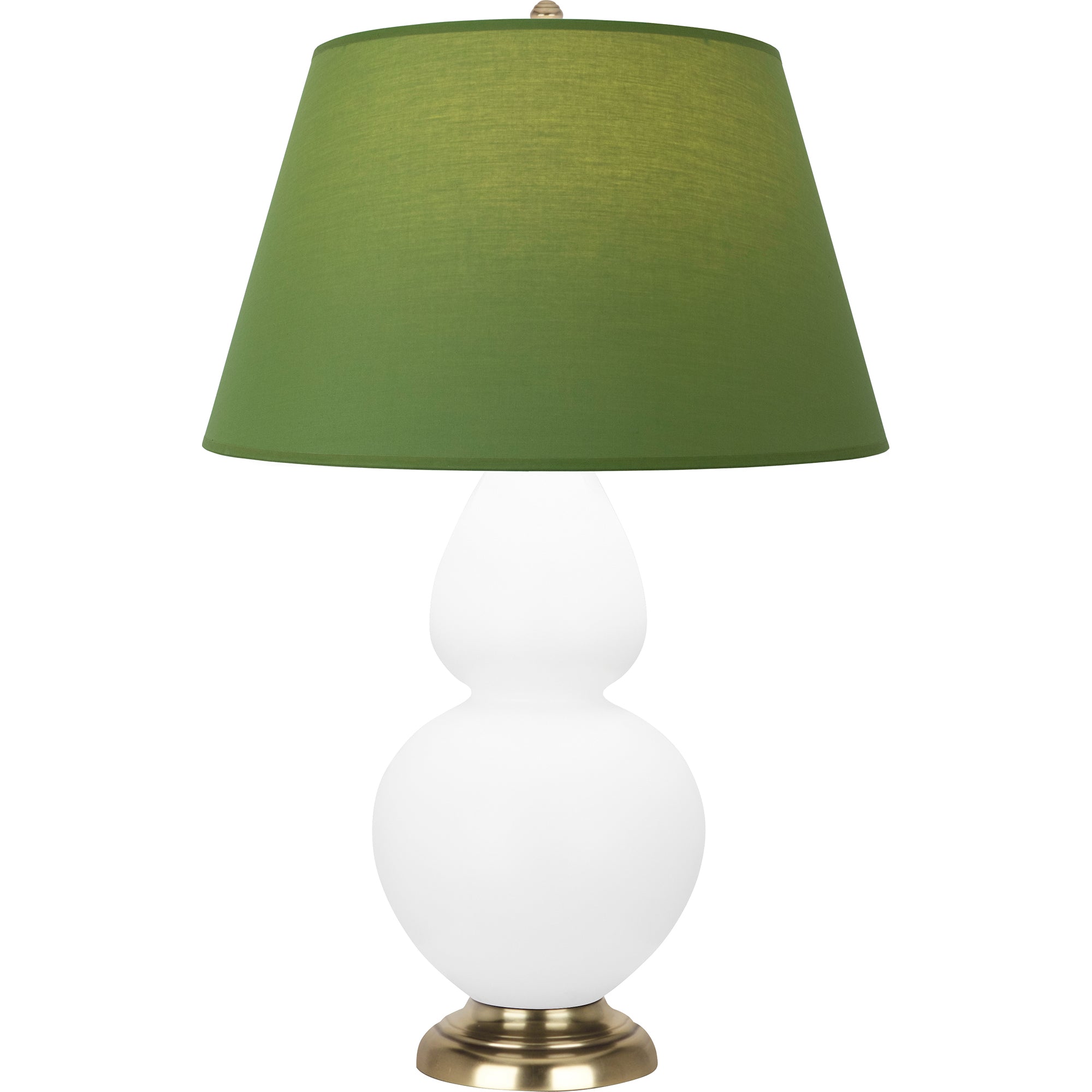 MLY55G | Matte Lily Double Gourd Table Lamp
