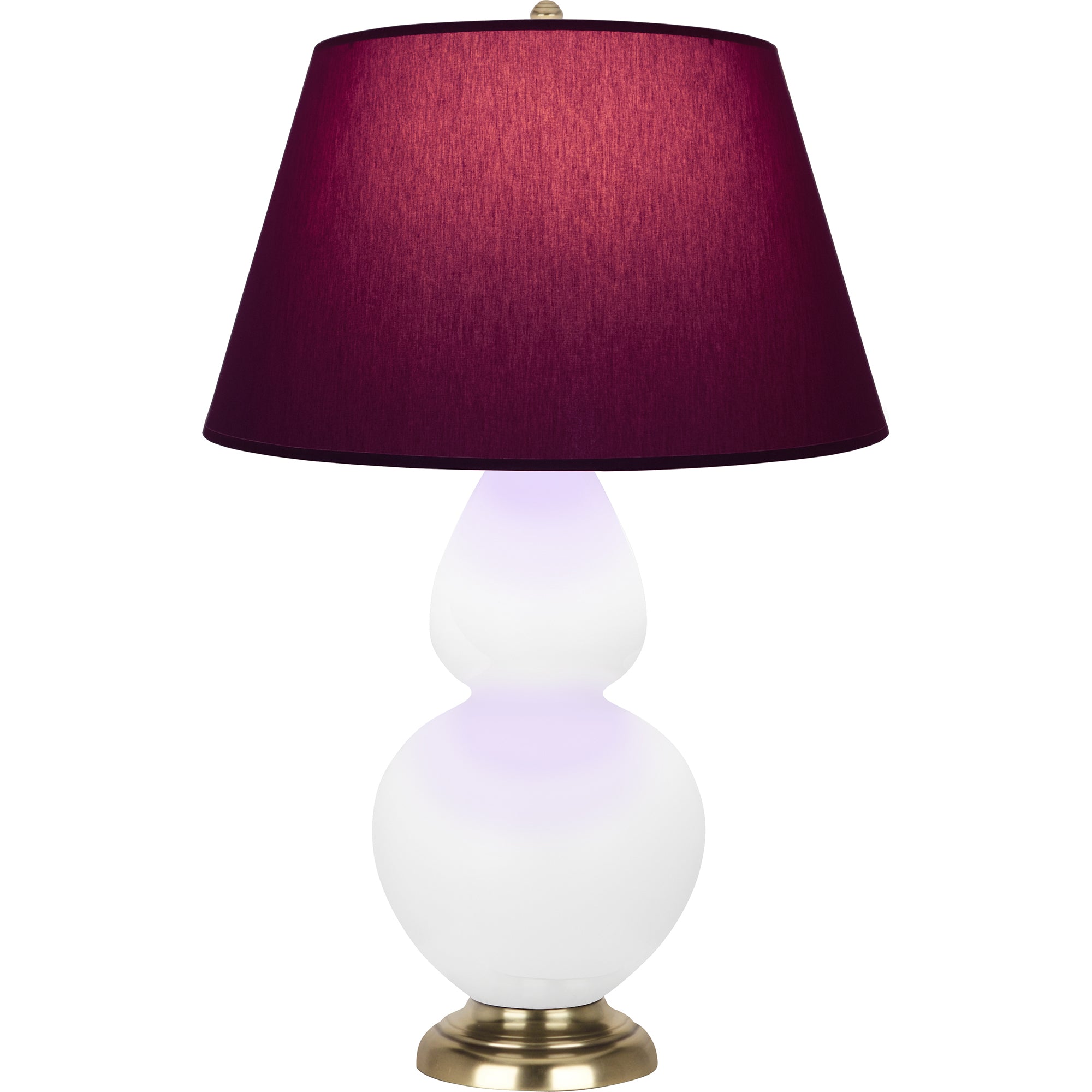 MLY55P | Matte Lily Double Gourd Table Lamp