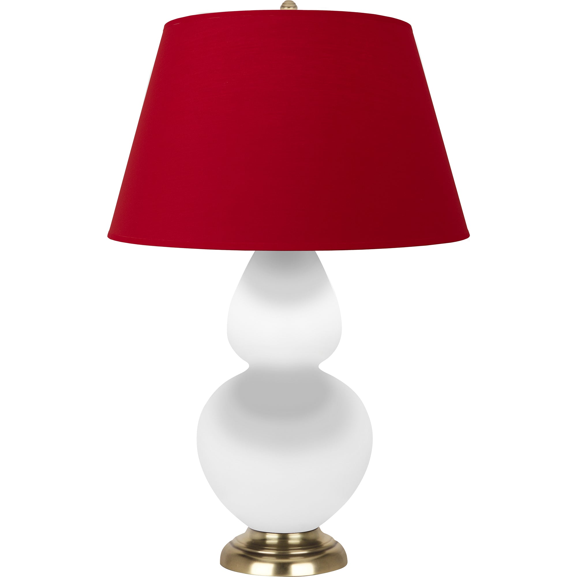 MLY55R | Matte Lily Double Gourd Table Lamp