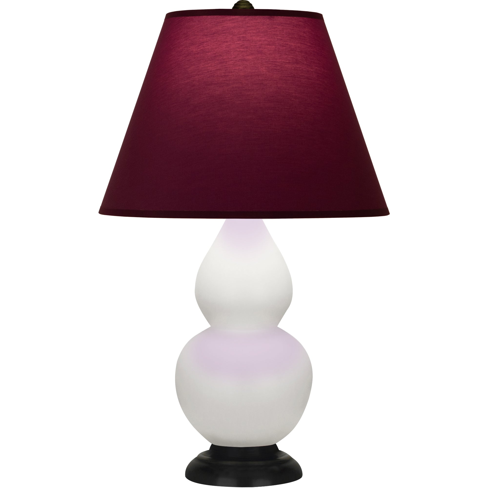 MLY57P | Matte Lily Double Gourd Table Lamp