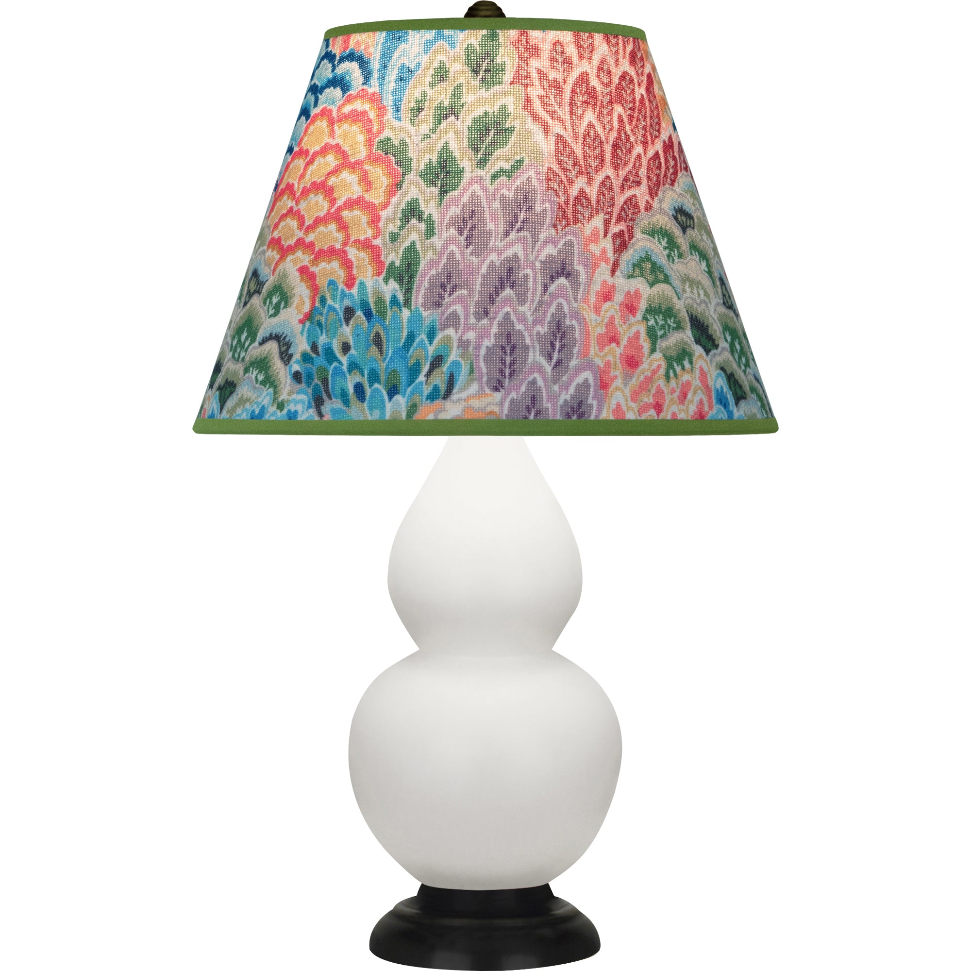 MLY57S | Matte Lily Double Gourd Table Lamp
