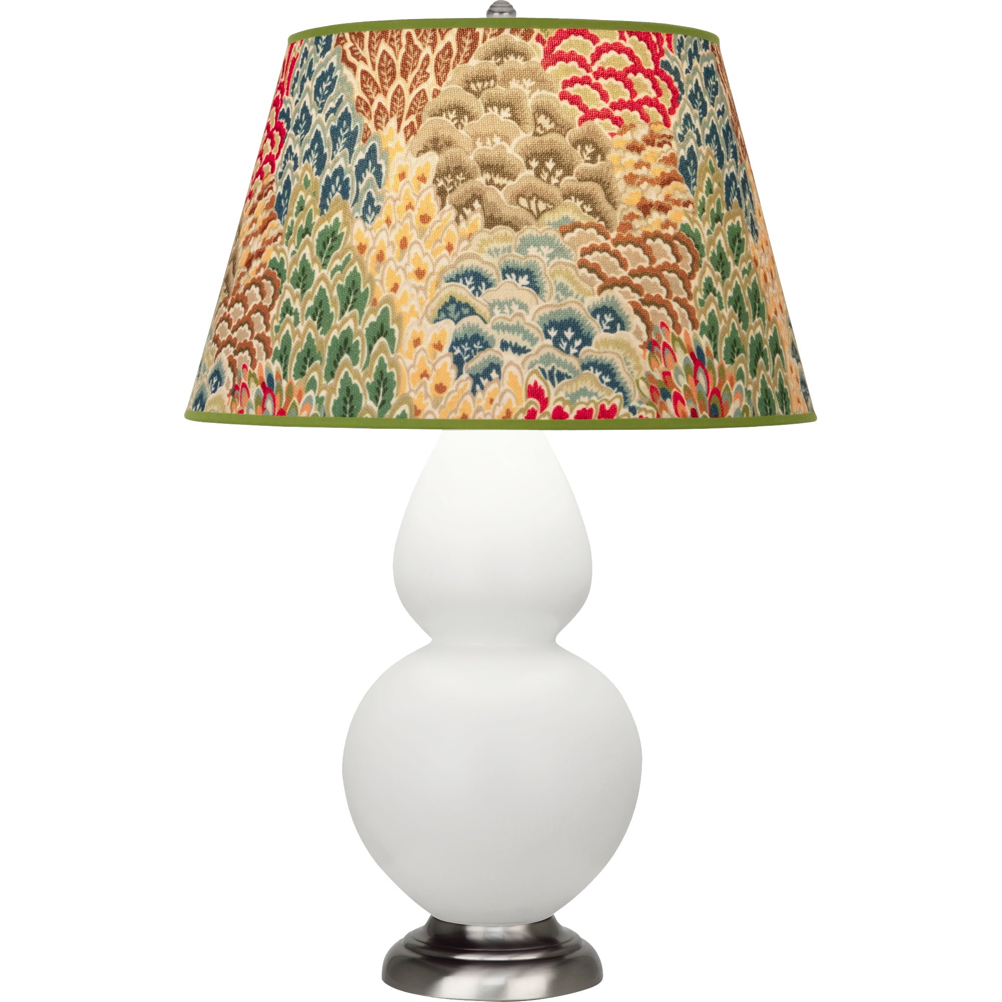 MLY59F | Matte Lily Double Gourd Table Lamp