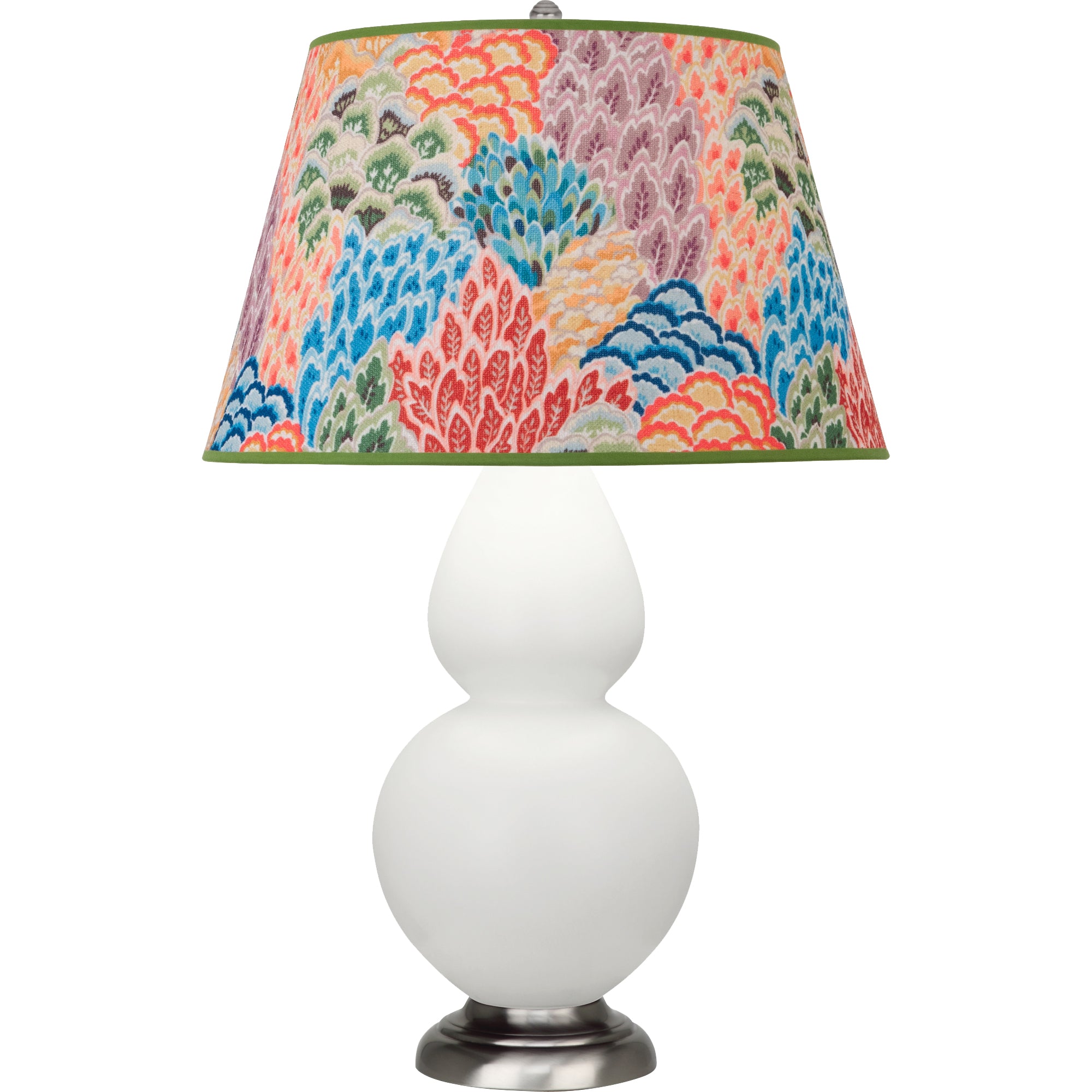 MLY59S | Matte Lily Double Gourd Table Lamp