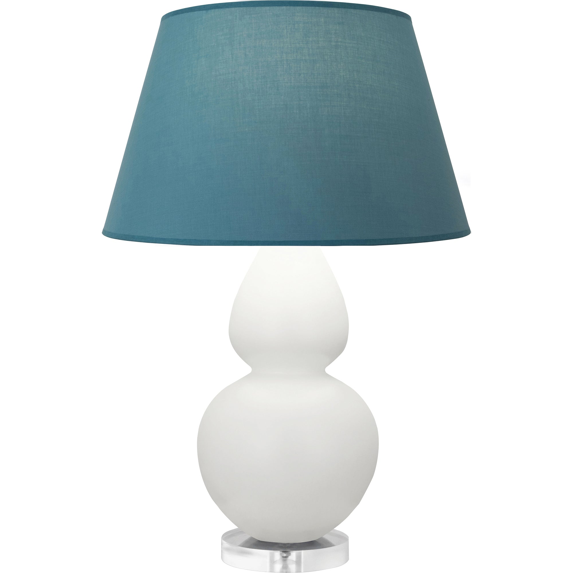 MLY62B | Matte Lily Double Gourd Table Lamp