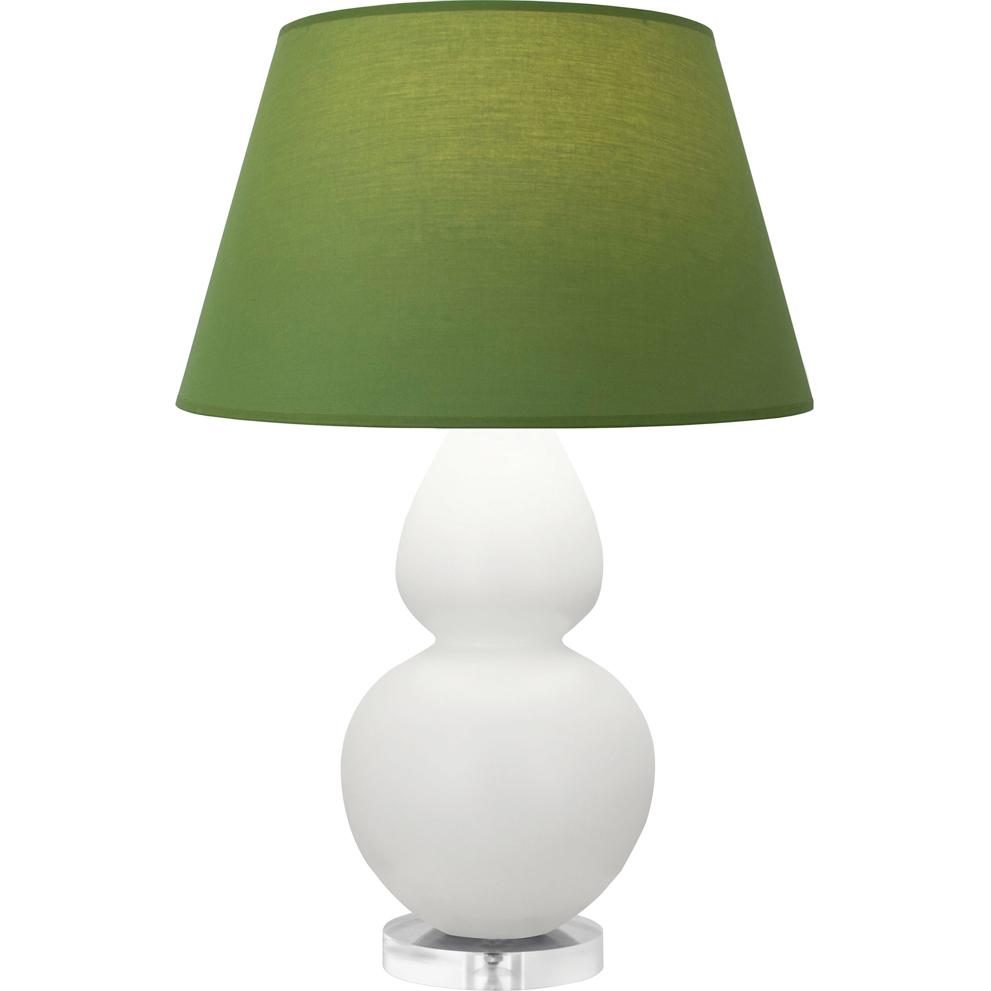 MLY62G | Matte Lily Double Gourd Table Lamp