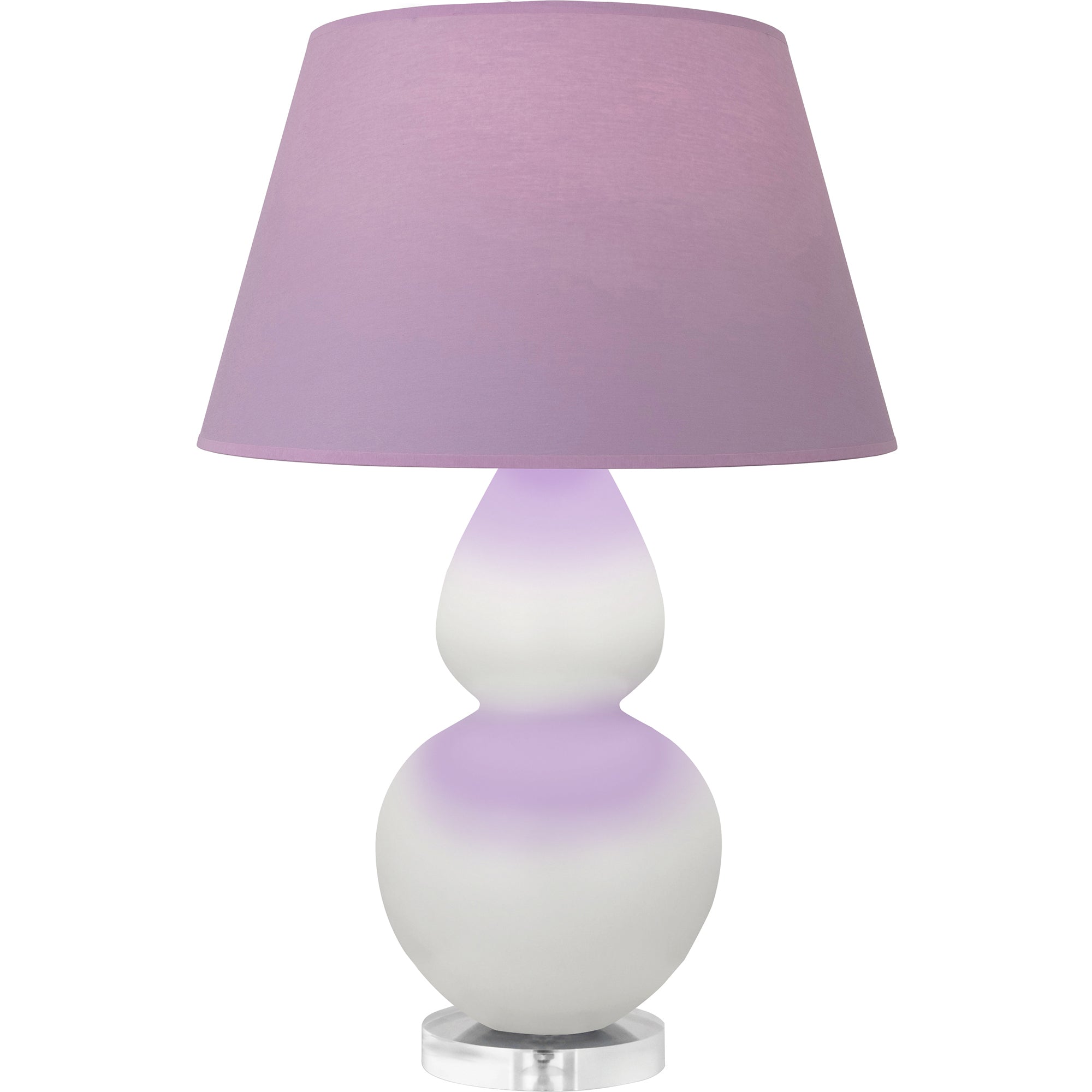 MLY62L | Matte Lily Double Gourd Table Lamp