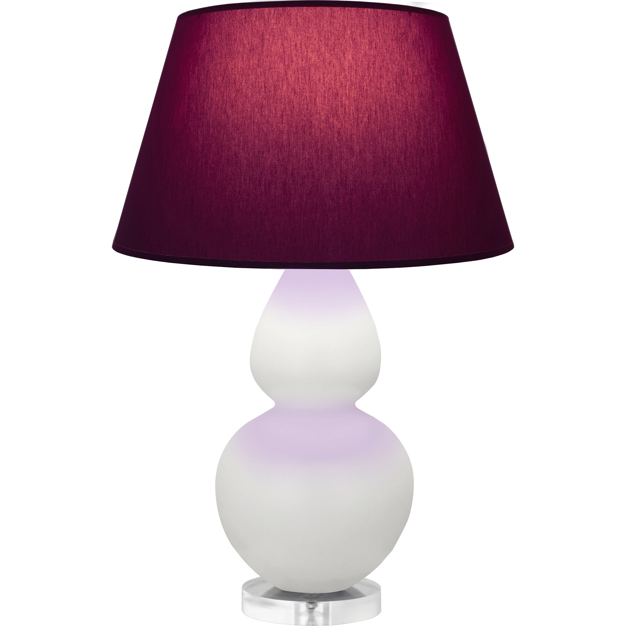 MLY62P | Matte Lily Double Gourd Table Lamp