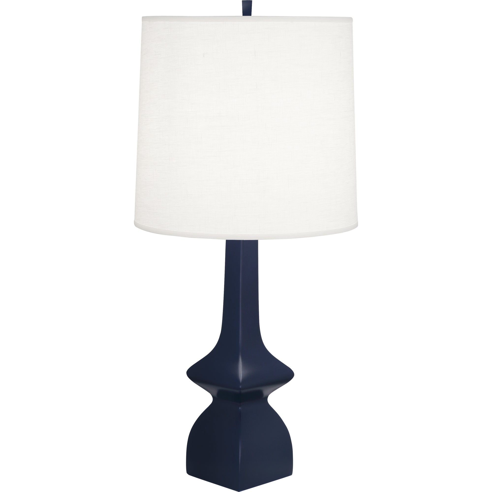 MMB10 | Matte Midnight Blue Jasmine Table Lamp